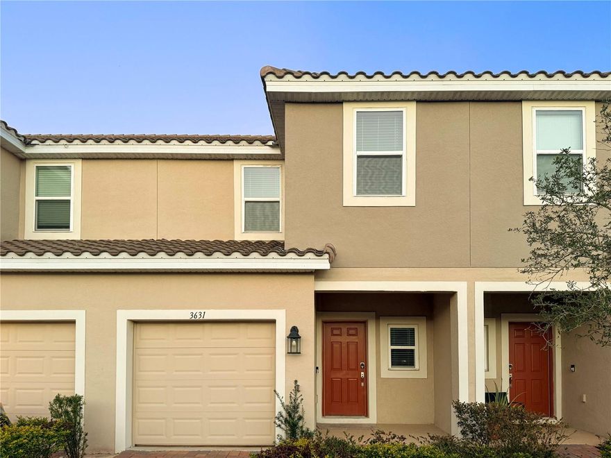 Beautifully maintained townhome in the guard-gated Bellalago community of Kissimmee, offering a modern open-concept layout and comfortable living spaces. This 3-bedroom, 2.5-bath home features a spacious main living area, a well-appointed kitchen with quartz countertops, center island, walk-in pantry, and stainless steel appliances, plus tile flooring on the first floor and carpet upstairs. Additional features include a single-car garage, elongated driveway, washer and dryer, and smart home features such as a video doorbell, smart lock, and smart thermostat.

Located in the resort-style Bellalago community, residents enjoy access to exceptional amenities including pools, fitness areas, sports courts, walking and biking trails, and more. Conveniently situated near shopping, dining, schools, and major roadways, with easy access to Central Florida attractions, this home offers a well-rounded rental opportunity in a highly desirable Kissimmee location.