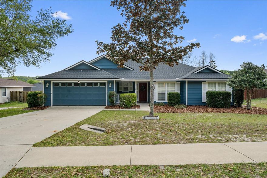 Relax and unwind in your own private backyard oasis! This beautifully maintained 3-bedroom, 2-bath pool home in High Springs offers approximately 1,630 square feet of comfortable living space with an open, airy layout designed for both everyday living and entertaining. Vaulted ceilings, abundant natural light, and a desirable split-bedroom floor plan create a welcoming and functional atmosphere throughout.
Enjoy added peace of mind with a brand-new roof and the freedom of no HOA restrictions. The spacious primary suite features dual closets, dual vanities, a soaking tub, and a separate shower for the perfect retreat at the end of the day.
The heart of the home flows seamlessly to the outdoor living area, where you’ll find a relaxing screened patio, sparkling in-ground pool, and fully fenced backyard — ideal for hosting guests, weekend barbecues, or simply soaking up Florida’s year-round sunshine in total privacy.
Additional highlights include a two-car garage, indoor laundry room, and a prime location near historic downtown High Springs, local restaurants, shopping, top-rated schools, the Santa Fe River, and North Florida’s famous natural springs. With convenient access to Gainesville, UF Health, and I-75, this home combines small-town charm with modern convenience.
Whether you’re searching for a primary residence, vacation retreat, or investment opportunity, this move-in-ready pool home is a rare find in one of Alachua County’s most desirable communities.