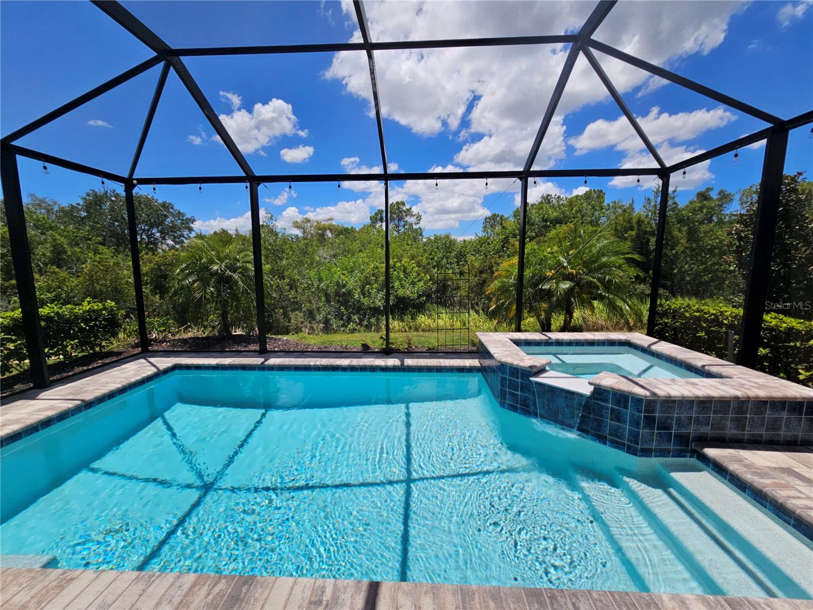 Available for rent in the desirable gated Toscana Isles community, this rare Willow model home—one of only ten ever built—offers the perfect blend of luxury, privacy, and relaxed coastal living. Tucked away on a quiet cul-de-sac, the property features a bright, open layout filled with natural light and stylish coastal-inspired finishes. The home is thoughtfully upgraded with quartz countertops, crown molding, and plantation shutters, while unique architectural touches like coffered wall features in the entry and kitchen island add charm and character. The kitchen is both beautiful and functional, equipped with under-cabinet lighting, built-in cabinetry with pull-out drawers, soft-close doors, a custom tile backsplash, and a generous walk-in pantry. Comfort and convenience are prioritized throughout, with ceiling fans in every bedroom, the lanai, and the living room, and custom-built closets that maximize storage. The bathrooms are finished with floor-to-ceiling tile and upgraded fixtures, while the spacious primary suite offers a peaceful retreat with a built-out walk-in closet, dual sinks, and a spa-like atmosphere. The home’s split floor plan and 8-foot doorways provide a sense of openness and privacy for all. Step outside to enjoy your own private saltwater pool and spa, complete with an auto-fill and drain system and a peaceful view of the surrounding preserve, made even more serene thanks to staggered neighboring homes. The garage features a painted floor for added durability. As part of the Toscana Isles community, residents have access to resort-style amenities with an infinity-edge pool overlooking the lake, tennis and pickleball courts, a fully equipped fitness center with dedicated workout rooms, a dog park, a playground, and a clubhouse featuring social spaces and regularly scheduled community events. Community is just minutes from the Gulf Coast’s stunning beaches, top-tier restaurants, and lively entertainment. One adult dog under 35 lbs is permitted with a $400 refundable pet deposit. First, last and security is required. Good credit, issue free background and income of at least 3x the rent is required. Included: grounds maintenance, pest control, pool service and HOA dues.