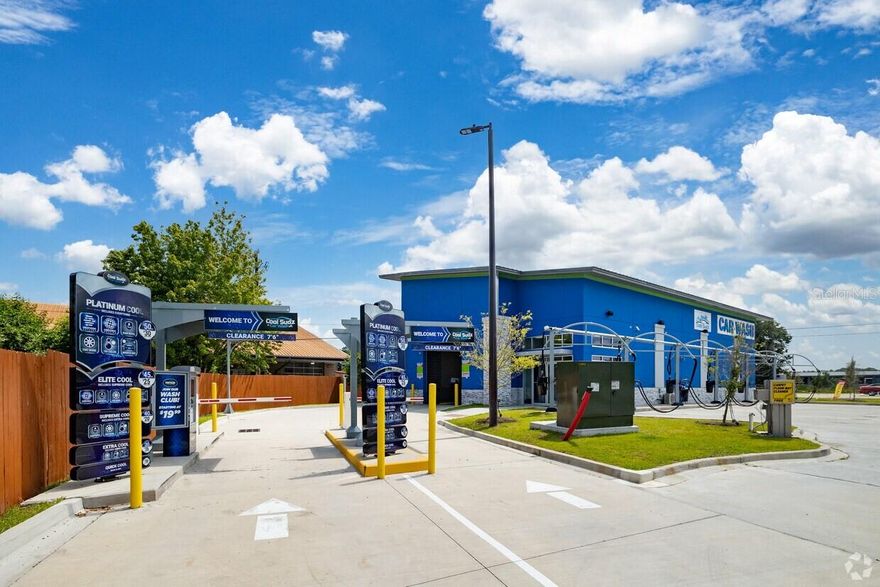 Cool Sudz Car Wash, a new construction, turnkey express car wash is a strong cash-flowing business and real estate opportunity in the Savannah, Georgia, market.  Cool Sudz Car Wash was built in 2024 and recently opened in April 2025. As a new business, it has been increasing monthly recurring memberships for a short business time frame. Currently, there are hundreds of monthly memberships on recurring plans, with more regularly added daily. In the first two months of operation, there were 300 new memberships ranging from $30 to $50 per month. The staff will remain on payroll and will not require a management fee. Additionally, the car wash has had an extensive water reclaim/reuse system, resulting in minimal city water usage. A filtration system cleans the used water for reuse, avoiding the need for brand-new city water for each vehicle.  5440 Augusta Road has dual-highway frontage and is immediately shadowed by the Savannah/Hilton Head International Airport. It has robust potential demand driven by rental car services and conventional commuters. The location of this turnkey site is attractive for many reasons, including high traffic counts off Augusta Road and State Route 307.  The Savannah market has been witnessing increased overall economic activities and growth. The presence of large employers such as Hyundai is expected to employ about 8,500 workers at full capacity. The other established firms in the area continue to grow, including Gulfstream Aerospace Corp., which has expanded its production facilities to add around 1,600 jobs, and Memorial Health, which is increasing its facilities. To support the area's booming businesses, the Port of Savannah has expanded berth capacity for incoming ships and container processing capacity. New rail lines will boost product movement inland, increasing employment at the port and supporting businesses. Additionally, warehouses and distribution centers have come online to handle the influx of products. The area expects an additional 10,000 to 15,000 jobs by 2030. 
    
Property tours are available by appointment only. Please contact the broker to schedule.