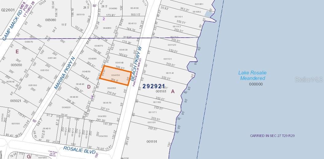 TIOTIE BEACH ESTATES - Land