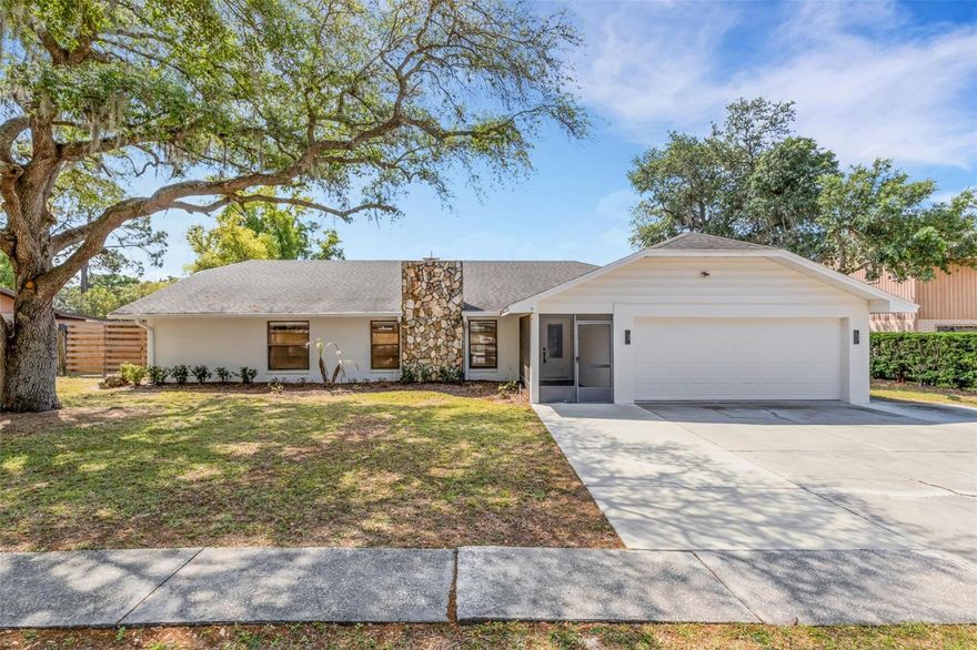 Beautiful Pool Home in Established Christina!

Welcome to this light, bright, and open 4-bedroom, 3-bath home offering comfort, character, and thoughtful updates throughout—perfectly situated in the highly desirable Christina community.

Inside, you’ll find a spacious layout featuring a formal dining room and an inviting living room centered around a charming wood-burning fireplace, creating the perfect setting for both everyday living and entertaining. The living room is filled with natural light and showcases a full wall of sliding glass doors overlooking the covered lanai, pool, private backyard, and peaceful green space beyond, enhancing the home’s open and airy feel.

The kitchen is both functional and stylish, featuring granite countertops, stainless steel appliances, a subway tile backsplash, center island, breakfast bar, abundant cabinetry, a closet pantry, and a spacious dinette area—all thoughtfully designed for everyday living and gatherings alike. Sliding glass doors from the dinette lead directly to the covered porch, creating a seamless indoor-outdoor connection.

The primary suite offers a relaxing retreat with double vanities, granite countertops, a walk-in closet, and private access to the pool area through sliding glass doors.

Step outside to your own private oasis, complete with an expansive pavered lanai, open pool area, and a fully fenced backyard backing to a protected green space—offering no rear neighbors and no future development behind you.

This home is loaded with upgrades and added value, including:

 * Roof approximately 6 years old * Double-pane windows throughout * Fresh interior and exterior paint * Upgraded and newer pool equipment * Gutters installed and mature trees recently trimmed * Extended driveway and enhanced exterior lighting. 

You’ll also appreciate the large indoor laundry room, complete with Whirlpool Energy Star washer and dryer that convey.

A standout feature of this home is the two attached bonus spaces, each equipped with mini-split A/C systems, offering incredible flexibility for a home office, gym, studio, or guest space. And for a fun, one-of-a-kind touch—don’t miss the custom “secret” door crafted from reclaimed pallets, adding character you won’t find anywhere else.

The garage offers built-in shelving and pull-down attic access for additional storage.

Lovingly maintained and move-in ready, this home truly offers the best of Florida living—schedule your private showing today!