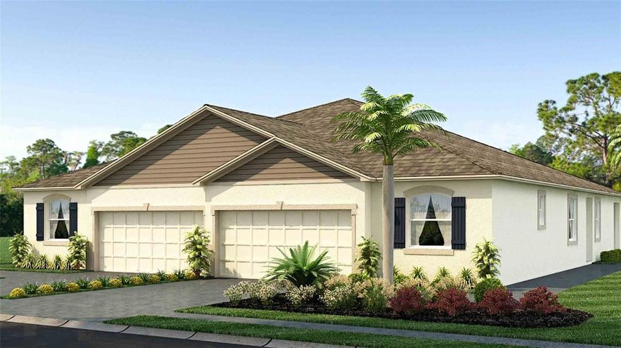 Under Construction. The builder is offering buyers up to $25,000 towards closing costs with the use of a preferred lender and title company. 
Mirada showcases new homes in San Antonio, FL, and is home to a 15-acre MetroLagoon, the largest in the country. The community is conveniently located off State Road 52 and just 5 minutes from 1-75. The Market at Mirada is within the community, where you'll find a Publix grocery store, shops, and restaurants. For local entertainment, you'll find The Grove, Wiregrass Mall, and Tampa Premium Outlets, along with many other dining options all within a short drive. Charming, Historic Downtown Dade City isn't far and offers quaint shopping and dining options as well.
Living in Mirada is the ultimate staycation lifestyle. Spend quality time at the lagoon where there is something for everyone. It features a sandbar with a swim-up area, food options, cabanas, kayaking, paddleboarding, a floating obstacle course, water slides and a splash park. Mingle with friends and neighbors with hosted activities at the lagoon event lawn. Keep active with miles of walking trails, golf cart paths, tot lots, and dog parks. Mirada is built on Metro Place's ULTRAFi internet infrastructure, giving up to 500/500 Mbps download speeds, keeping you connected to what matter most. Just 3 miles from the community is the future Pasco Town Center. This project is the 2nd largest Pasco County investment, featuring an industrial business park, preserved natural habitats, mixed use with retail and offices, town center, a neighborhood park, and much more.
Each home is well constructed with concrete block on 1st and 2nd floors, comes equipped with D.R. Horton's Smart Home System, and is backed by America's #1 Builder since 2002.
Pictures, photographs, colors, features, and sizes are for illustration purposes only and will vary from the homes as built. Home and community information, including pricing, included features, terms, availability, and amenities, are subject to change and prior sale at any time without notice or obligation. Materials may vary based on availability. D.R. Horton Reserves all Rights. 
Other inventory options may be available in this community. Please reach out for list of availability.