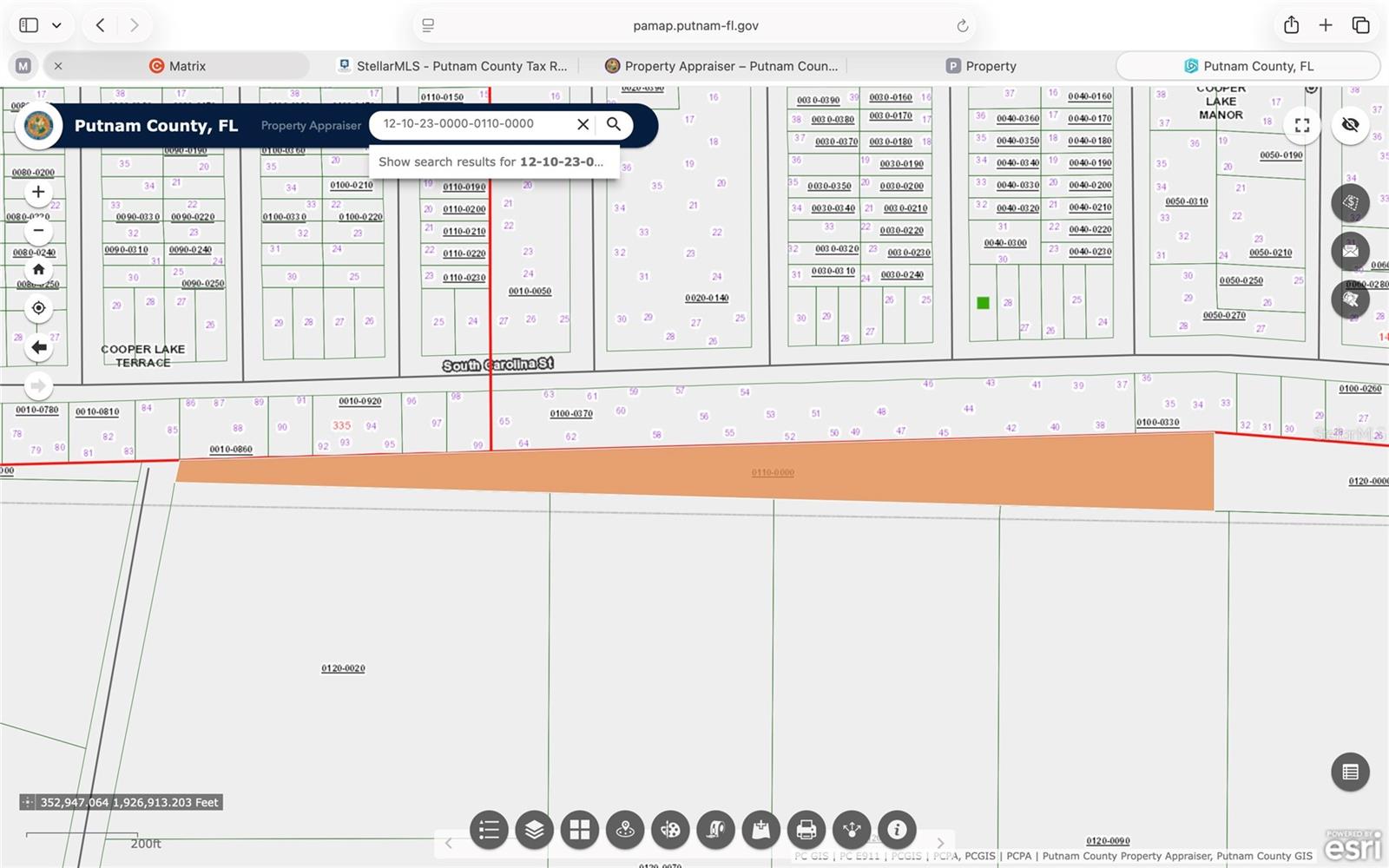 COOPER LAKE MANOR - Land