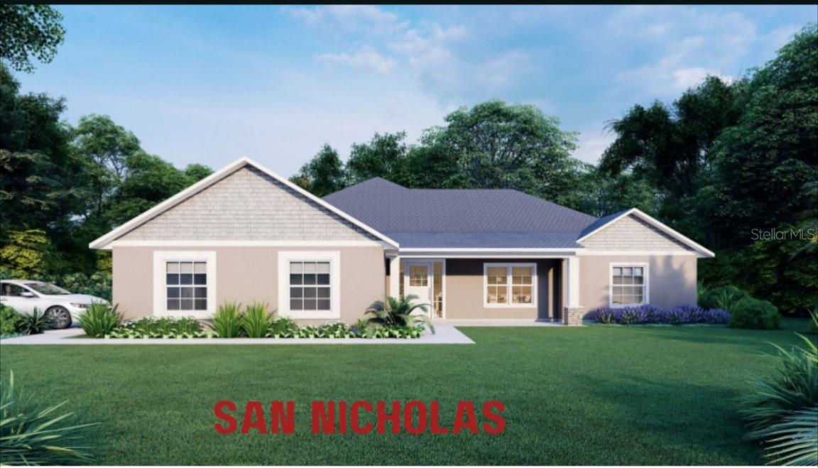 Under Construction. **Welcome to Rolling Hills Subdivision!** UNDER CONSTRUCTION Available mid May
Nestled on a sprawling 1.16-acre lot, this newly constructed masterpiece offers the perfect blend of modern comfort and timeless elegance. With a total of 3108 square feet under roof, including 2137 square feet of living space, this home is designed to exceed your expectations.
**Property Overview:**
- Location: Rolling Hills Subdivision
- Lot Size: 1.16 Acres
- Square Footage: 2137 Sq ft (Living Space), 3108 Sq ft (Total Under Roof)
- Bedrooms: 3
- Bathrooms: 2
- Additional Features: Den, Covered Front Porch, and Lanai, Side Entry 2-Car Garage
**Interior Features:**
- Open Floor Plan with Cathedral Ceiling
- Luxurious Master Bedroom with His and Her Closets
- Master Bath Boasts Walk-In Shower and Soaking Tub
- Wood Cabinets and Granite Countertops in Kitchen
- LVP (Luxury Vinyl Plank) Flooring Throughout
- Tile Flooring in Bathrooms
**Exterior Features:**
- Covered Front Porch for Relaxing Evenings
- Spacious Lanai for Outdoor Entertaining
- Side Entry 2-Car Garage for Convenience
This exquisite home offers an inviting atmosphere and a seamless flow between living spaces, perfect for both daily living and entertaining guests. From the elegant master suite to the well-appointed kitchen, every detail has been meticulously crafted to provide comfort and style.
**
- One Year Builder Warranty
** Seller is a licensed Real Estate Agent