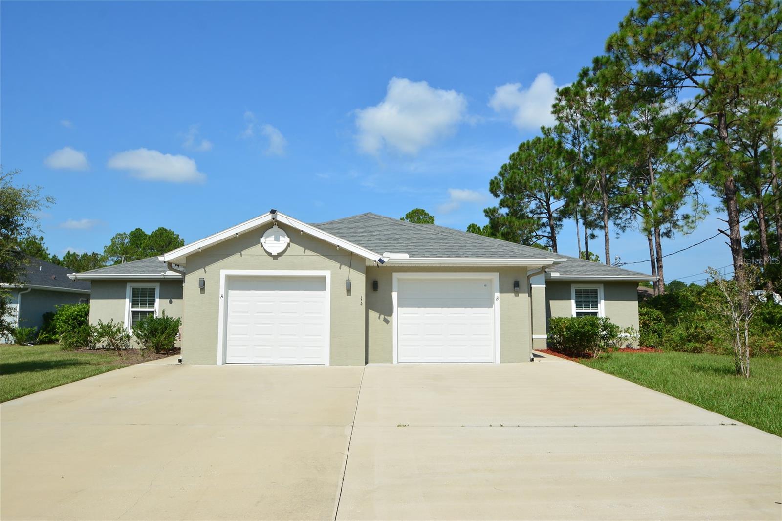 Treasure your new home at 14 Unimay Ct, Unit B, Palm Coast, FL, where comfort and convenience meet in a perfect balance. This spacious duplex offers three generous bedrooms and two full baths, providing ample space for relaxation and rejuvenation. Over 1,200 sq ft of well-designed living space, every corner of this home invites you to create cherished memories. Located in the heart of Palm Coast, you'll enjoy a serene neighborhood setting with easy access to local amenities. The open floor plan seamlessly connects the living areas, making it ideal for both entertaining and everyday living. Large windows fill the space with natural light, creating a warm and inviting atmosphere. The efficient layout ensures that you have everything you need right at your fingertips. Imagine unwinding in your private haven after a day of exploring the vibrant Palm Coast community. Discover the endless possibilities of decorating and personalizing your new home to reflect your unique style. Embrace the opportunity to experience the best of Florida living at this desirable address. Learn more about the benefits of deposit-free living here: See the Obligo brochure https://depositfree.myobligo.com/hubfs/Partner%20Resource%20Center%20(Obligo%20x%20Buildium)/Tenant%20Brochure.pdf