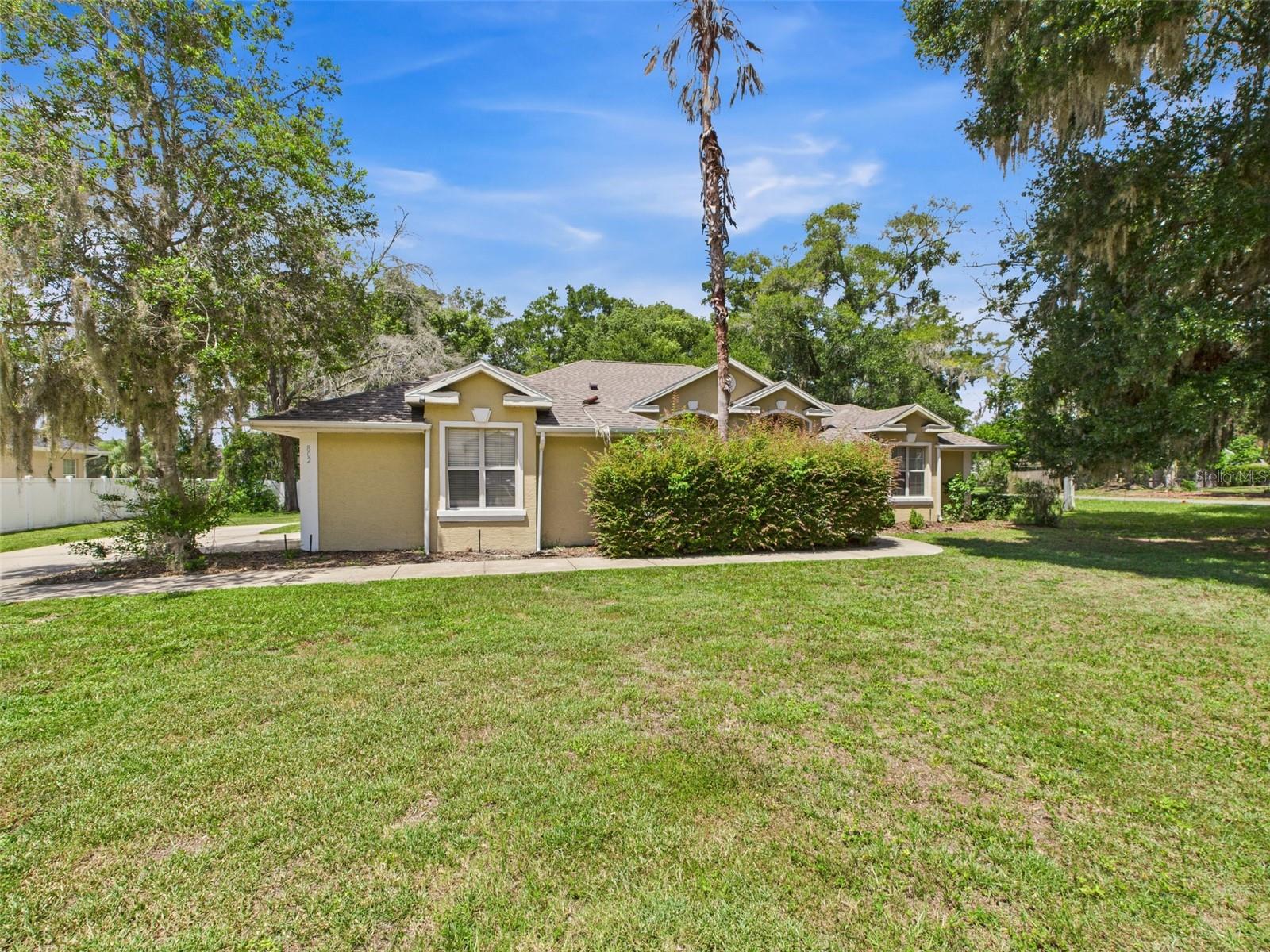 Luxury, Comfort, and Location—All in One! Discover this stunning 4-bedroom, 2-bathroom home in Ocala, FL, offering 2,554 sq. ft. of beautifully designed living space. The split-bedroom floor plan ensures privacy, while the formal living and dining rooms blend seamlessly with a spacious, open great room overlooking the inground pool, spa, and expanded. Recent upgrades include a brand-new roof (2025), HVAC system (2025), and water heater, delivering modern comfort and efficiency. Step outside to your private backyard oasis—fully enclosed with a vinyl fence for safety—perfect for kids, pets, relaxation, and weekend BBQs with family and friends. An oversized 2-car garage offers generous storage, and the home’s prime location provides easy access to top-rated schools, shopping, dining, and outdoor activities. Designed for both elegance and everyday living, this move-in-ready gem is truly one of a kind. Schedule your private showing today!