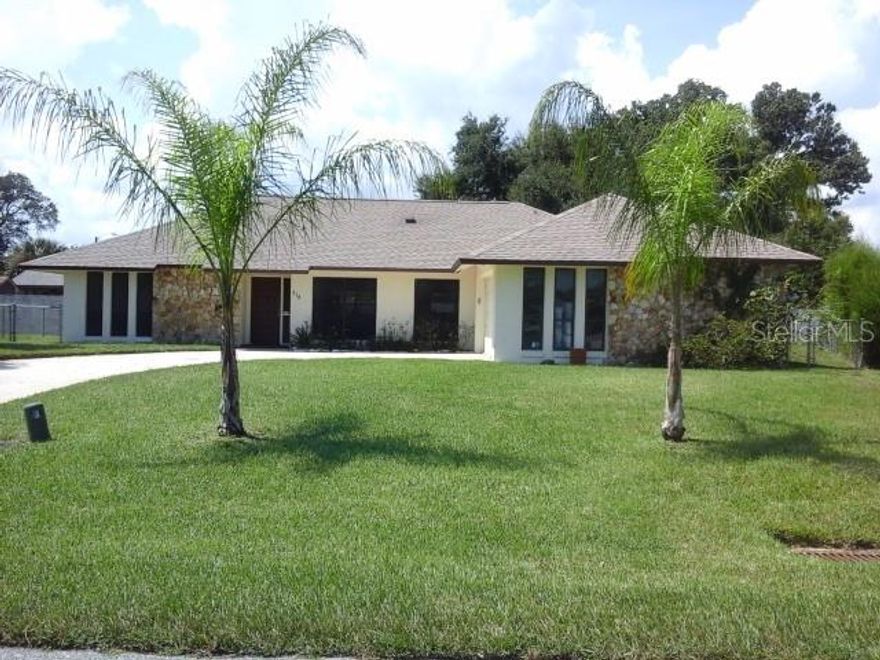 IMMACULATE AND SPACIOUS, 3BR/2BA/SPLIT PLAN CB HOME WITH 2-CAR GARAGE. THE HOME HAS A NICE SIZE EAT-IN KITCHEN WITH LARGE PICTURE WINDOW, AND PASS THRU TO LIVING ROOM WITH BREAKFAST BAR: GREAT FOR ENTERTAINING! AND THE LIVING ROOM IS HUGE AT 26X14.  IF YOU LIKE IT BRIGHT AND CHEERFUL, THE DINING ROOM HAS A LARGE PICTURE WINDOW ALLOWING AMPLE SUNLIGHT. AT 1725 SQ FT THIS HOME IS VERY OPEN AND VERY ROOMY AND COMFORTABLE.  THE MASTER HAS A PRIVATE SHOWER AND COMMODE, WALK-IN CLOSET AND DOUBLE VANITY SINKS. THERE IS ALSO A TILED,  SCREENED BACK PORCH, AND PRIVACY WALL IN THE BACK YARD, AND FENCED ON SIDES. BEING LOCATED ON A COURT, YOU CAN ENJOY A SHORT WALK AROUND THE NEIGHBORHOOD, THAT IS PEACEFUL AND QUIET.  NEW ROOF 2017, A/C 2010. NO MANDATORY HOA, BUT IF YOU WOULD LIKE, THERE IS A VOLUNTARY COMMUNITY POOL AND CLUBHOUSE TO JOIN AT $125/YEAR.  VERY CLOSE TO SHOPPING, PARKS AND PUBLIC BOAT RAMP, AND SOME OF THE 'BEST FISHING' IN THE INTERCOASTAL WATERWAY.  GREAT RENTAL HISTORY!! NOT IN FLOOD ZONE.  BEING SOLD AS-IS. MEASUREMENTS APPROXIMATE.  CALL TODAY FOR A LOOK AT A WONDERFUL HOME ;Water: City