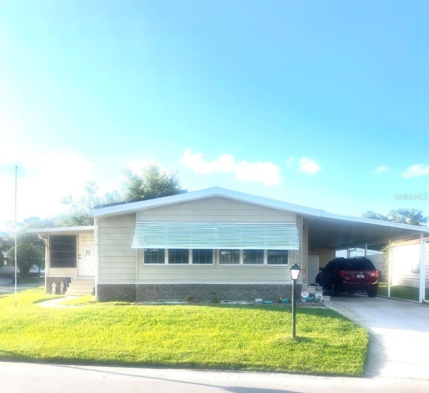 Welcome to 4412 Teka Place— a well-maintained manufactured home with deeded land located in the desirable Teka Village community of St. Cloud. This spacious home offers approximately 1,516 heated square feet with a comfortable layout, generous living areas, and plenty of natural light throughout. Situated on an oversized 0.18-acre lot, the property provides room to relax, entertain, or enjoy outdoor living.
Conveniently located near major highways including FL-417, the Turnpike, and US-192, offering easy access to Orlando, Lake Nona, Medical City, Sanford, shopping, dining, and Central Florida attractions. Low HOA and located in Flood Zone X for added peace of mind. Whether you’re looking for a primary residence, seasonal getaway, or investment opportunity, this property offers comfort, convenience, and value in a growing area of St. Cloud.