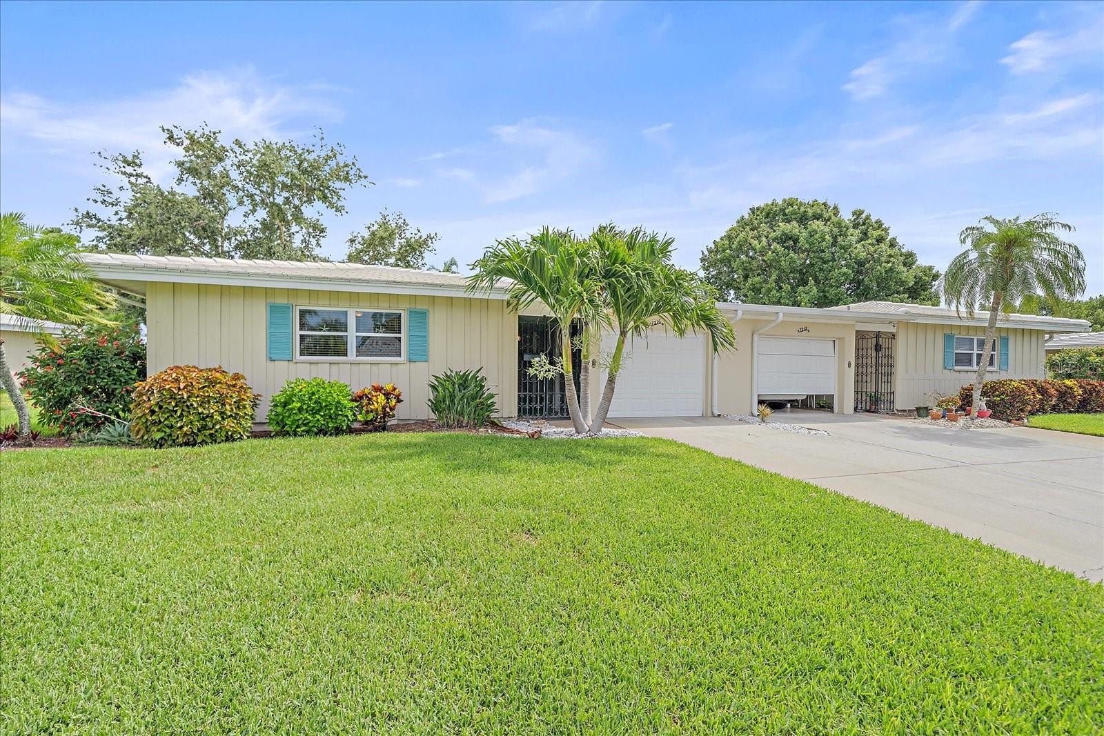 This turn-key 2-bedroom, 2-bathroom condo offers simple, modern living with a practical layout. Designed for comfort and convenience, it features an open-concept kitchen, dining, and living area as well as enclosed lanai overlooking the community pool. The master suite includes a private bathroom and ample closet space, second bedroom, full bath, and laundry room finish out the living area. A one car garage provides parking and extra storage space. Conveniently located on 4 miles to the beach and close to all necessities as well as GT Bray Park and Robinson Preserve for outdoor adventures. The condo also comes with all normal condominium amenities including a large community pool. This home has been meticulously cared for, renovated, and is in move-in ready condition. Don't miss out on this opportunity! Join us at the open house or schedule a private showing