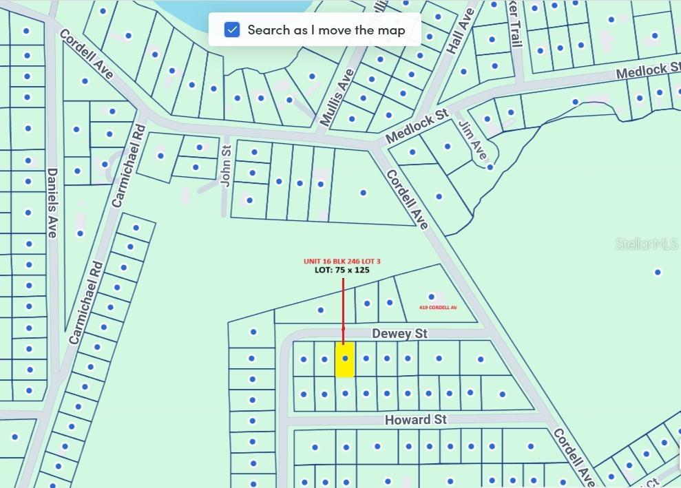 INTERLACHEN LAKES ESTATES - Land