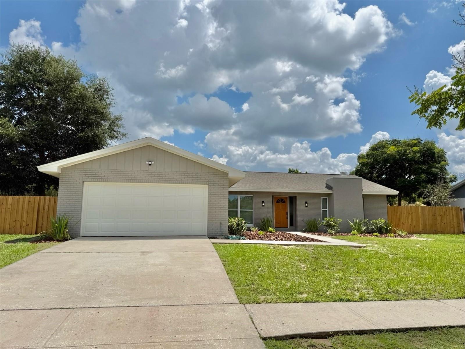 The one you’ve been waiting for… Beautifully renovated 4 bedroom, 2 full bathroom home, with a 2-car garage and in-ground concrete pool in Brandon. Everything is new! As you walk through the front door, you’ll notice the waterproof vinyl plank flooring that runs throughout the entire home. The living area encompasses the dining and fully remodeled kitchen in this open concept. The kitchen includes all new stainless steel appliances and high-end Zline convection microwave oven, so you can cook your main course in the range oven while simultaneously baking potatoes in the convection oven! Farmhouse style sink with garbage disposal. All new solid wood kitchen cabinets include a lazy susan and large, deep drawers on either side of the range; plenty of storage for your pots and pans. The elegant quartz countertop covers an abundance of counter space with plenty of room to work. The entire house is naturally lit with brand new double pane vinyl windows throughout & sliding glass doors in the living and master bedrooms, and cooled with a brand new HVAC system. The covered patio and entire pool deck has been professionally refinished with a luxury pool deck coating that comes with a transferrable 15 year warranty. The hallway in the living room leads to four large bedrooms, a storage/coat closet and linen closet, a shared shower/tub combo bathroom with tiled flooring and laundry room with brand new utility sink that leads to the attached garage where the brand new water heater is located. At the end of the hallway is your master suite that offers a large, walk-in closet and your own view and entrance to the swimming pool through key-entry sliding glass doors, with ample decking for BBQ’s and family gatherings. The fireplace is ready for those cold winter nights and weekends. Septic has been serviced and drained. (All updates, upgrades and renovations were started and complete in 2025 except the new roof was replaced in 2021). This home is walking distance to Brooker Elementary School and family-friendly Saladino Park, which is 14.1 acres with basketball courts, 3 pickleball courts, a playground and features a 2.6 acre dog park! Conveniently located 20 minutes from downtown Tampa and an even shorter commute to I-4 & I-75. **NO HOA, NO CDD fees, NO Deed Restrictions, and LOW Water Bills**