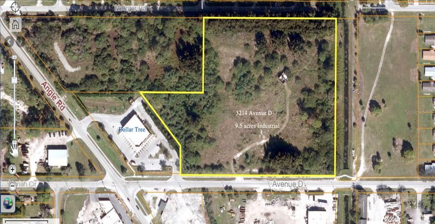 Don't miss this opportunity! 9.5  acre commercial property located in the heart of the Angle Road Industrial Area. This large parcel is adjacent to the new Dollar Tree Store and it has Commercial General Zoning which allows for a multitude of uses, from Heavy Industrial to Multi-Family. Discover the limitless potential surrounding this incredible property in Fort Pierce, FL. This dynamic area is an ideal destination for Industrial/Warehouse/Distribution investors seeking a strategic location. Situated within close proximity to major transportation arteries, the property offers easy access to interstates and ports, facilitating seamless logistical operations. Nearby, potential investors will find the thriving Fort Pierce market, with its robust industrial infrastructure and an abundance of commercial resources.  From  modern warehouses to state-of-the-art distribution facilities, the area presents an array of opportunities to capitalize on the region's continued growth and development.
