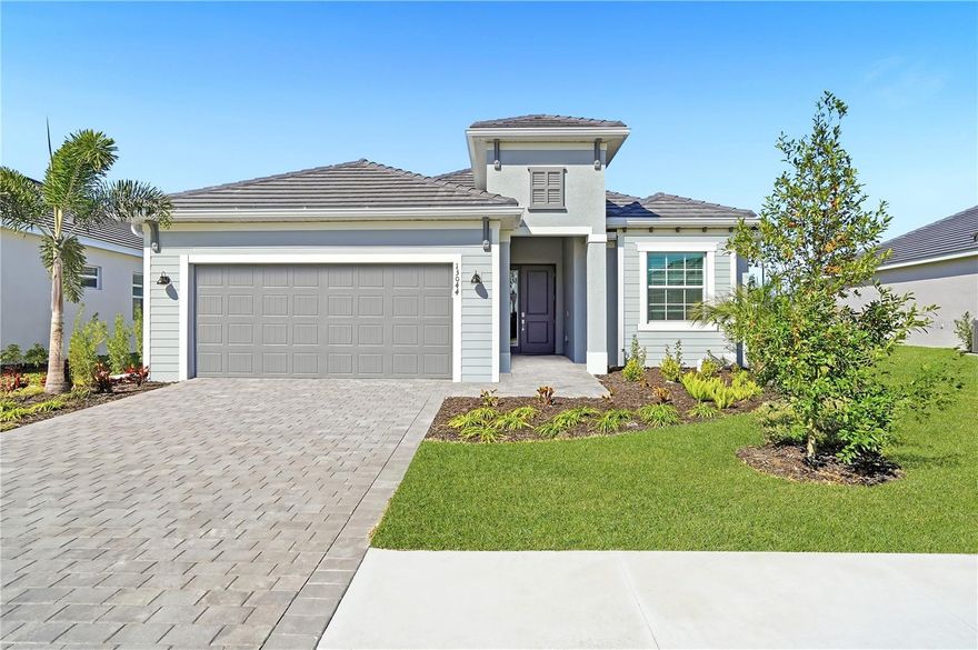 THIS HOME IS READY FOR YOU NOW!! Wellen Park Golf and Country Club is a resort-style community for sale in the Venice/North Port area of Florida. Located within the Wellen Park masterplan, residents enjoy resort-style amenities and modern conveniences. This elegant single-story home incorporates a central open concept design and expansive covered lanai that make for easy entertaining. The front of the home consists of two bedrooms and a den that could be used as an additional bedroom. The owner’s suite with dual walk-in closets is nestled in the back. Prices, dimensions and features may vary and are subject to change. Photos are for illustrative purposes only.