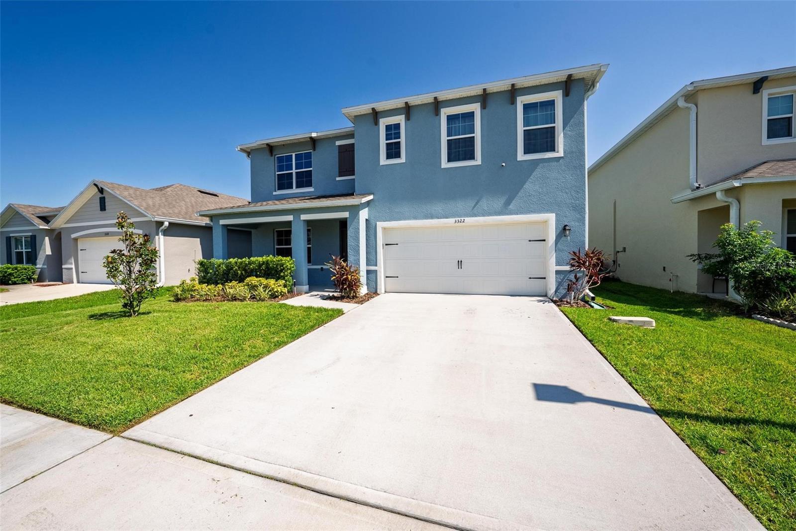 Come see this beautifully enhanced 5-bedroom, 3-bath home in the Eastgrove community in Sanford. Built in 2022, this spacious Hayden floorplan offers over 2,500 square feet of living space, a 2-car garage, and a backyard retreat unlike anything else around.
This isn’t just another upgraded home — it was customized with care, vision, and quality in mind. The current owners thoughtfully planned each enhancement to create a space that was both stylish and practical, blending smart design with elevated comfort.
Inside, you’ll find waterproof laminate flooring throughout, decorative wall molding in key areas, and smart-home technology integrated across most of the home. The open-concept kitchen features granite countertops, stainless steel appliances, a center island, and a walk-in pantry. Downstairs includes a versatile front room and a full bedroom with adjacent bath, ideal for guests or flexible living needs.
Upstairs, a spacious loft is surrounded by three secondary bedrooms and a fully reimagined primary suite. The en suite bathroom is a standout feature, showcasing a spa-style wet room with a standing tub - perfect for a great soak - inside a tiled shower, dual vanities with stone surfaces, and a walk-in closet.
Out back, the upgraded outdoor living space is unmatched. A 32x14 screened and covered lanai with custom pavers leads to a curved patio with built-in stone seating and a firepit — perfect for entertaining or winding down under the stars.
Additional upgrades include a smart garage door opener, video doorbell, smart switches (Deako), permanent exterior smart lighting, driveway and backyard cameras, projector wiring, and upgraded ceiling fans in several bedrooms.
Eastgrove is a gated community with a neighborhood pool, located minutes from downtown Sanford, SR-417, I-4, SunRail, Seminole Towne Center, parks, and top-rated Seminole County schools. This home stands out in both design and lifestyle — come see it for yourself.