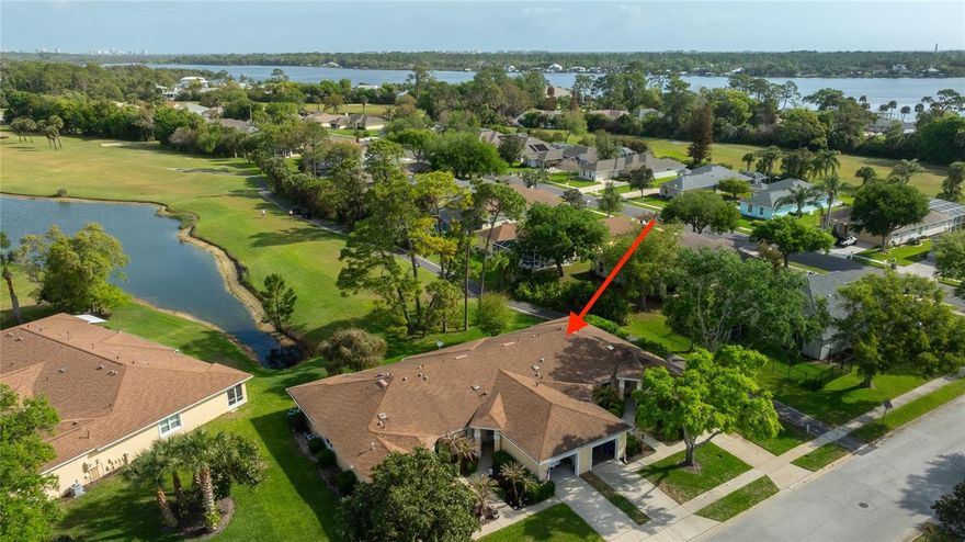 Immaculate 2 Bedroom / 2 Bathroom Concrete Block Golf Front Corner Unit Villa that will impress the most detailed Buyer. Perfect for Full Time Living or a second home. Amazing Views of Both the 11th Tee, Water, and Incredible Nature. Just a short drive to one of the most beautiful beaches in the world, and historic Downtown Canal Street. The Interior is impeccable with many upgrades. New Kitchen Cabinets, 2021 AC, New Hot Water Heater, Newly Renovated Guest Bathroom, Etc. The HOA fee covers the Roof, Lawn, Sprinklers, making it a care free life.