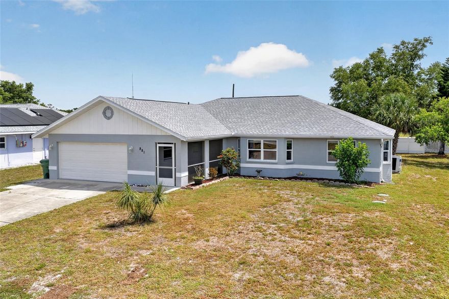 BRIGHT, BEAUTIFULLY UPDATED, AND READY TO ENJOY — this 3 BEDROOM, 2 BATHROOM, 2 CAR GARAGE POOL HOME in the heart of Port Charlotte offers the perfect blend of comfort, functionality, and major upgrades already completed for you. With a LIGHT, AIRY FEEL and spacious layout, this home is ideal for both everyday living and entertaining. Offered FURNISHED, this move-in ready property makes it easy to start enjoying the Florida lifestyle immediately.

Step inside to find a welcoming interior filled with NATURAL LIGHT and an expansive LARGE FAMILY ROOM that provides the perfect gathering space for relaxing with family or hosting guests. The open feel of the home creates a warm and inviting atmosphere throughout.

The UPDATED KITCHEN offers modern finishes and functionality, making meal prep and entertaining effortless. Both bathrooms have also been BEAUTIFULLY REMODELED, giving the home a fresh and modern feel.

Enjoy peace of mind with numerous major updates already completed, including a NEW ROOF (2022), A/C SYSTEM (2020), NEW POOL PUMP (2025), and a NEWER POOL HEATER to keep your private backyard oasis comfortable year-round. The sparkling screened-in pool area has also been enhanced with a RE-FIBERGLASSED POOL along with an UPDATED POOL DECK, creating the perfect outdoor space to relax or entertain guests. The GARAGE FLOOR has also been REFINISHED, adding to the home’s clean and well-maintained appearance.

Additional upgrades include IMPACT WINDOWS installed in phases with 6 completed in 2019 and 4 MORE INSTALLED IN 2025, adding valuable storm protection and energy efficiency.

Conveniently located near shopping, dining, schools, parks, golf courses, and just a short drive to waterfront areas, beaches, and boating opportunities, this home offers the ideal Southwest Florida lifestyle. Whether you’re searching for a full-time residence, seasonal escape, or investment opportunity, this property is one you won’t want to miss!