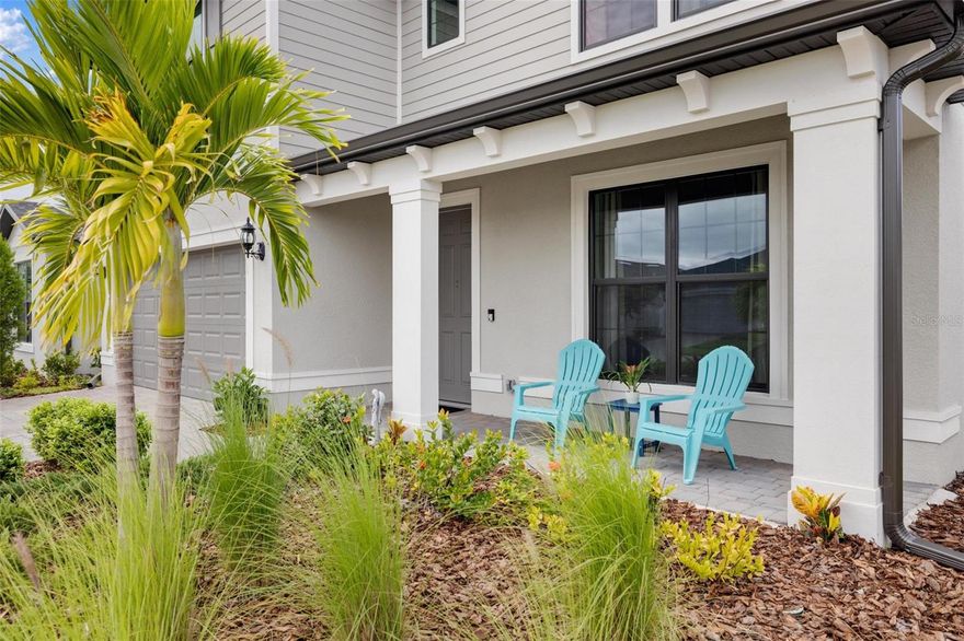 MOTIVATED SELLERS ARE READY! STUNNING 2024-built 4-bedroom, 2.5-bath home with a DEN and a spacious upstairs LOFT offers modern design, energy-efficient construction, and IMPACT WINDOWS and sliding doors throughout. The PRIMARY BEDROOM is conveniently located on the FIRST FLOOR with a WALK-IN CLOSET and a beautifully upgraded bathroom featuring double vanities and a frameless shower. Enjoy a BRAND NEW AUTOMATED HEATED SALTWATER POOL within a screened lanai, perfect for year-round Florida living. Located in the CEDAR GROVE neighborhood, this home sits in an X FLOOD ZONE so NO FLOOD INSURANCE is required. The open-concept kitchen features QUARTZ countertops, STAINLESS STEEL APPLIANCES, and a large island overlooking the living area. Upstairs, a MASSIVE LOFT provides flexible space for a home office, media room, or play area. HOA fees include LAWN CARE and IRRIGATION for easy maintenance. Cedar Grove residents enjoy access to a COMMUNITY POOL, playground, and social events like Flamingo Fridays and Food Truck Fridays. This home can be leased for a minimum of 90 days, offering excellent SEASONAL RENTAL potential for snowbirds or second-home buyers. It’s convenient to A-RATED SCHOOLS, shopping, and the new WELLEN PARK downtown area, and just 25 minutes from VENICE and CASPERSEN BEACHES known for shark tooth hunting. This one checks all the boxes.