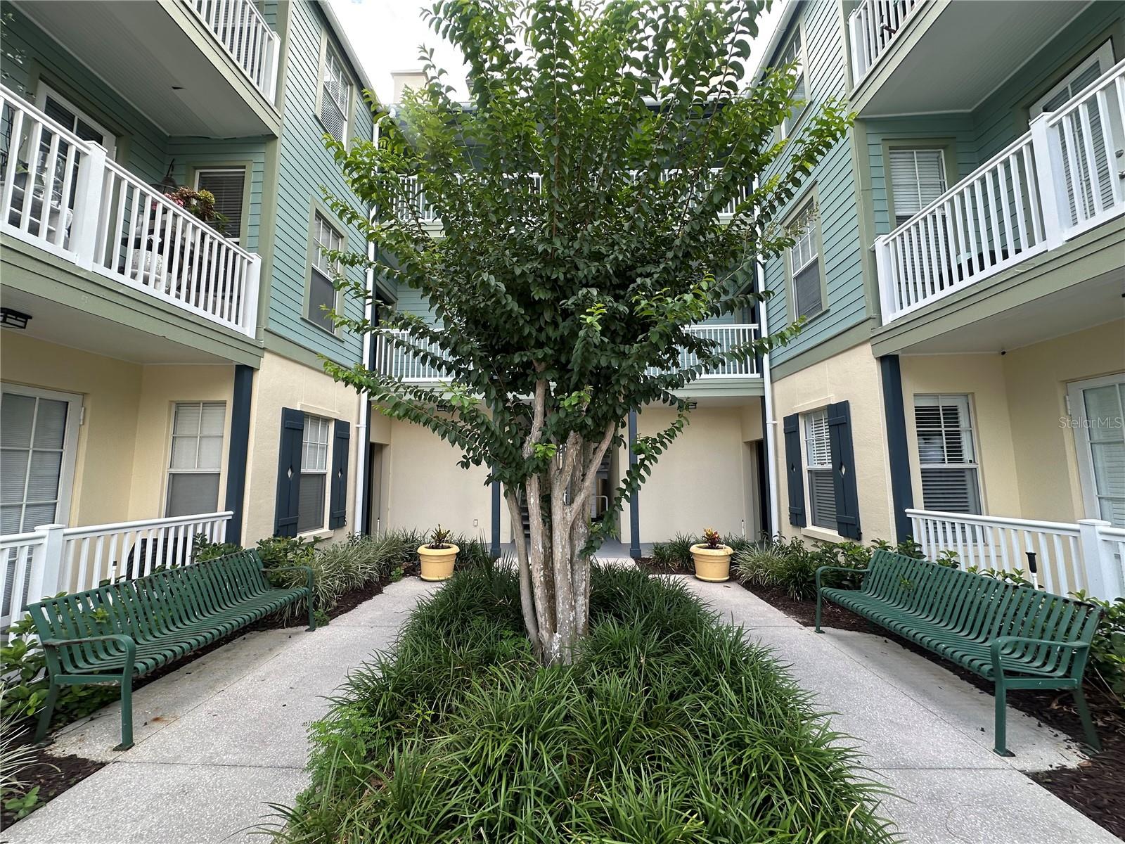 Fabulous first floor condo in the heart of downtown Celebration. Enjoy walking to shops and restaurants, walking paths, tennis courts, community pools and golf. Located in downtown Celebration. A must see!!!
