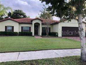 Welcome to the Riviera Bella Community where you will find beautifully custom-built mediterranean style homes. As you make your way past the gates, you will see well maintained landscaping with mature trees and an astounding number of amenities for Riviera Bella residents only. You can enjoy a dip in the pool or any of the other amenities at your disposal from the splash pad, the clubhouse with a theater included, or the boat dock giving you access to the St. Johns River. This property is perfect for first time home buyers or as an investment property. Beautiful 4-bedroom, 2 baths home in quiet neighborhood with large back yard overlooking conservation area, great for entertaining and very private. The home has a beautiful primary bedroom suite with a walk-in closet, large vanity/make-up area, garden tub and separate shower stall with a frameless door. Currently tenant occupied only until 07/31/2025. SELLERS MOTIVATED. PRICED TO SELL. Schedule your showing!