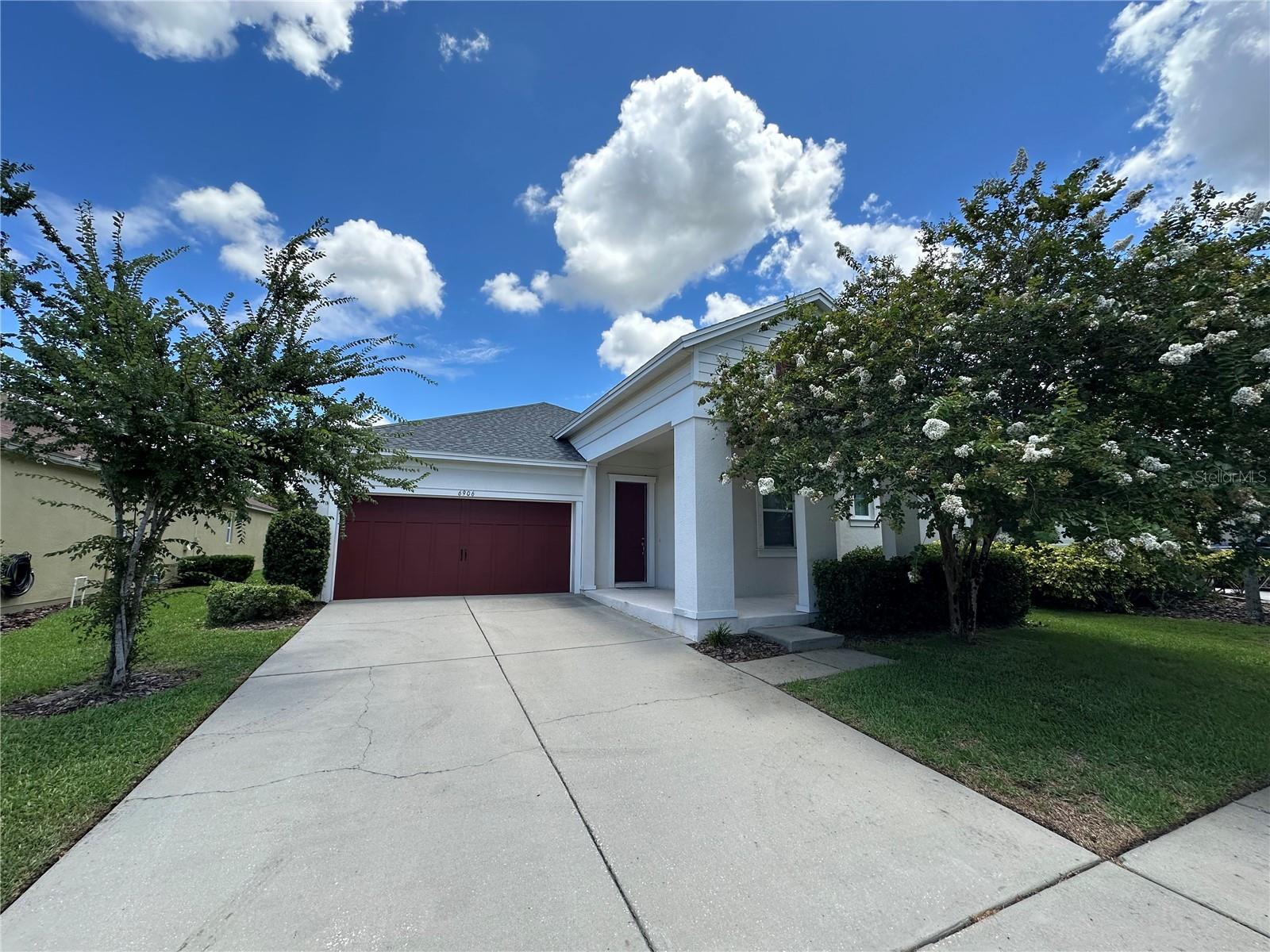 AVAILABLE EARLY AUGUST! Your New Home Awaits in Waterset, One of Tampa Bay's Premier Master-Planned Communities! This stunning 3-bedroom, 2-bathroom home offers 2,086 sq ft of generous living space, perfect for a comfortable lifestyle. The light-filled, open-concept layout features a split floor plan with beautiful tray ceilings in the living room and kitchen, all accented by elegant ceramic tile throughout. The spacious kitchen overlooks the living area and is a chef's dream with its 42” cabinets, granite countertops, stainless steel appliances, and a central island. The master suite is a luxurious retreat, boasting an en-suite bathroom with an oversized walk-in shower, dual sinks, and a roomy walk-in closet. Enjoy the outdoors from the screened lanai or relax in the privacy of the fully fenced backyard. Plus, lawn care is included in the rent for your convenience. Waterset community amenities are top-notch, offering 3 pools, parks, playgrounds, a splash pad, dog parks, 2 fitness centers, basketball, tennis, pickleball, and much more! Ready to make Waterset your home? Contact us today!