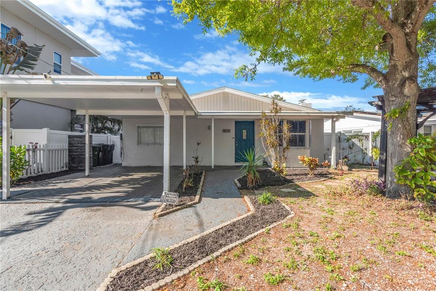 Welcome to this charming South Tampa gem located in the highly desirable Ballast Point area! Situated on a quiet, tree-lined street. This well-maintained home features a 3 bedroom and 2 bath home with a pool, it has an open and inviting floor plan with a kitchen that is thoughtfully designed with ample cabinetry and counter space, perfect for preparing meals and gathering with family and friends. The dining room has a cute bay window overlooking the front garden area and you can relax by the wood burning fireplace in the living room in the evenings. 

As you head outside you go through the fully updated sunroom with two mini fridges, a sink, and plenty of counter space for outdoor entertaining. You will also find the washer/dryer there along with a counter next to it for folding or hanging items to dry with a barn door to close either off.  From there you step outside to your own screened in private pool and backyard oasis. The pool has been freshly resurfaced and a led light added for ambiance. Enjoy maintenance free backyard with AstroTurf and rock along the sides with two sheds offering plenty of storage space. 

Recent updates include new hot water heater and HVAC ventilation system throughout the home in 2025. Located just minutes from Bayshore Boulevard, Ballast Point Park, MacDill Air Force Base, top-rated schools, shopping, dining, and all that South Tampa has to offer, this home provides unbeatable access to everything you need.

Don’t miss your opportunity to own a piece of one of Tampa’s most sought-after neighborhoods—schedule your private showing today!