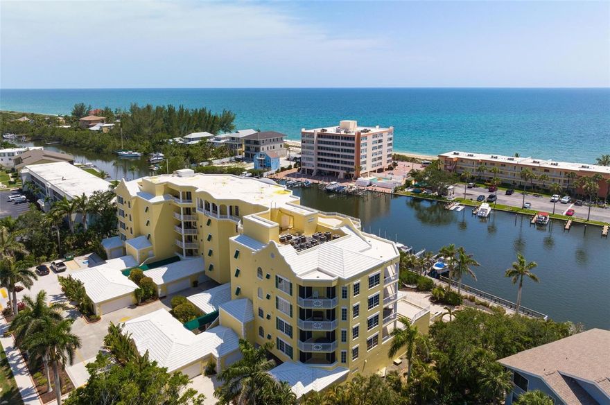 Available May 1, 2026 for an annual lease! Rarely available 3 bed, 3 bath, plus office/work-space condo in sought-after Somerset Cay! You will love the resort-style amenities and the contemporary elegance this wonderful home offers. There are three balconies, offering views of the Bay, the Intercoastal Waterway and the Gulf. Fully updated kitchen with top-of-the-line appliances and breakfast bar,  a large primary suite with a King bed, with access to the private balcony. The spacious primary bath offers dual sinks, a soaking tub and walk-in shower.  Both guest bedrooms are elegantly appointed, you will appreciate the tasteful decor and original artwork! This boutique-style community offers a heated pool and spa, well-equipped fitness center, cabanas, BBQ area and kayak launch, to name a few. Located on the  south end of the Key, you are just down the street from popular Turtle Beach, and many dining and shopping options, both on the Key and off. Welcome to your slice of Paradise!