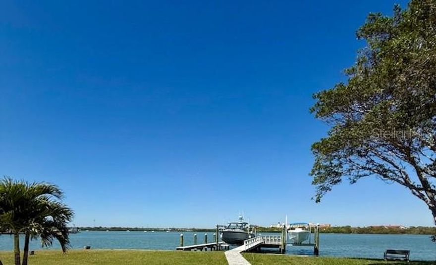 Exceptional  opportunity to own a prime waterfront lot in the highly desirable Madeira Beach, perfectly positioned on a quiet cul-de-sac on the Intracoastal Waterway. Boasting expansive, unobstructed Intracoastal water views, this property offers a rare setting to build a custom coastal retreat. The existing 3-bedroom, 2 bath home includes a private dock(equipped with a new 20,000 lb lift and  secondary 10,000 lb lift), and pool-ideal for immediate use while planning your future vision.  Surrounded by newer elevated homes, this location is perfectly suited for redevelopment or a high-end custom build. This property is a must see with its stunning water views, providing the ultimate backdrop for luxury waterfront living with direct boating access. Enjoy the best of coastal living with the beach located less than a mile away for quick trips to the sand and sunsets.