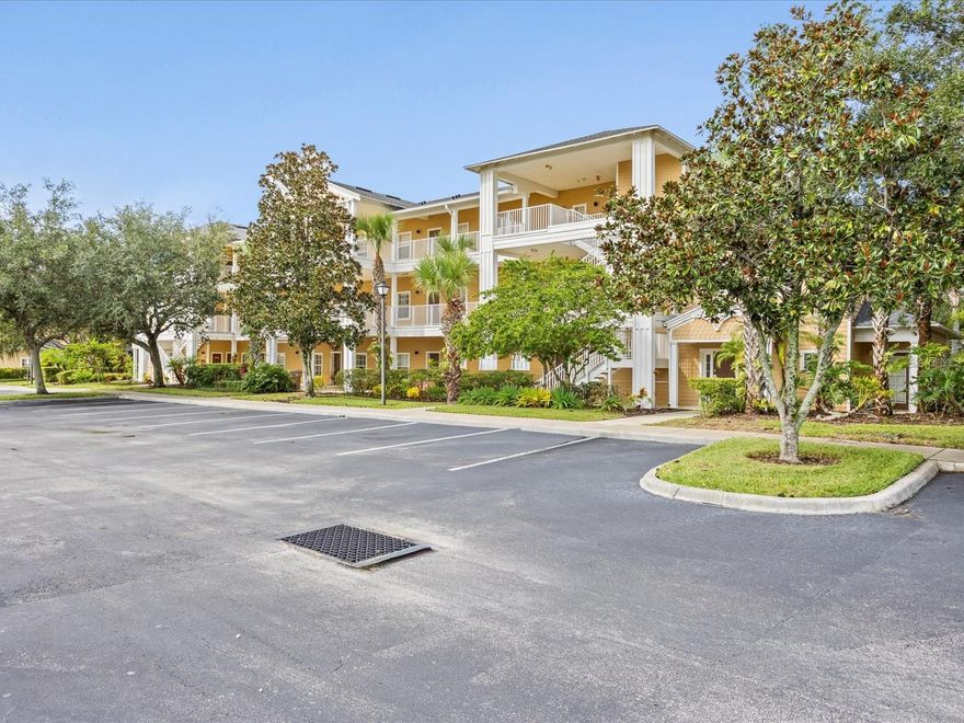 Resort living made easy. This first-floor, 3-bedroom, 2-bath condo sits steps from the pool right behind the home—perfect for morning coffee on the screened patio and quick swims anytime. Inside you’ll find a bright, open layout with a comfortable living/dining area, a full kitchen, and in-unit laundry. Split bedrooms offer privacy for guests, family, or a home office.

Bahama Bay delivers a true vacation vibe: multiple pools and hot tubs, a splash pad, clubhouse, fitness center, tennis and basketball courts, walking trails, and a lakeside beach with hammocks and a fishing dock. On-site dining and a poolside bar keep life convenient. Short-term rental friendly and minutes to Orlando attractions, golf, shopping, and dining.

Easy to show—come see the poolside lifestyle.