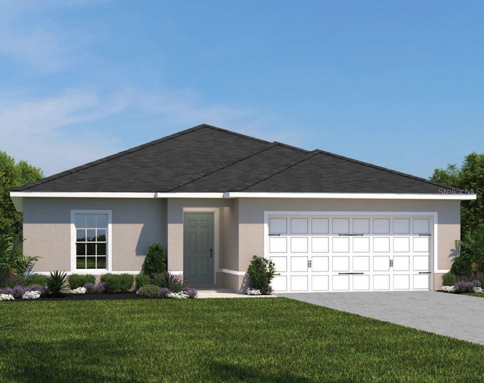 Pre-Construction. To be built. No CDD and low HOA community. Welcome to Sumter Villas! Discover what small-town living is all about while being only 10 minutes from everyday conveniences. One and two-story homes, ranging from 1,302 – 2,240 square feet. Personalized design options with our coordinated designer finishes. Community pool & cabana. Over three acres of green space, including a dog park. Fishing, boating, and kayaking at Lake Griffin State Park. Embrace the area’s charming lifestyle at places like The Grove Roadside Deli and Blackjack Sporting Clays – both less than 5 minutes away. All appliances included. The Palm single-family home is purely amazing. 4 spacious bedrooms and a full bath offer all the space you need for family and friends to enjoy quiet comfort. Get everyone together in the great room for game night. Or gather around the dining table and center island for a mouthwatering homemade meal, fresh from the gorgeous gourmet kitchen. Enjoy some fresh air outside on the lovely lanai. Then call it a night and step into your luxurious owner’s suite. In here, a large walk-in closet and double vanity bath make everyday feel like spa day. Find your slice of paradise in The Palm. All Ryan Homes now include WIFI-enabled garage opener and Ecobee thermostat. **Closing cost assistance is available with use of Builder’s affiliated lender**. DISCLAIMER: Prices, financing, promotion, and offers subject to change without notice. Offer valid on new sales only. See Community Sales and Marketing Representative for details. Promotions cannot be combined with any other offer. All uploaded photos are stock photos of this floor plan. Actual home may differ from photos.