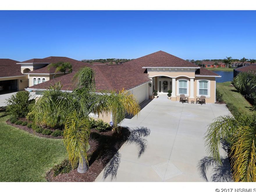 Walk in and feel as if you're in a model home. Multiple areas to enjoy entertaining include both formal and casual dining adjacent to the gourmet kitchen; great room with built-ins plus the best place in the house is the spacious Florida Room overlooking the lake with fountains right in your own back yard! Talk about relaxation therapy! Nothing to do but move in and relax and start enjoying the neighborhood. ;Water: City