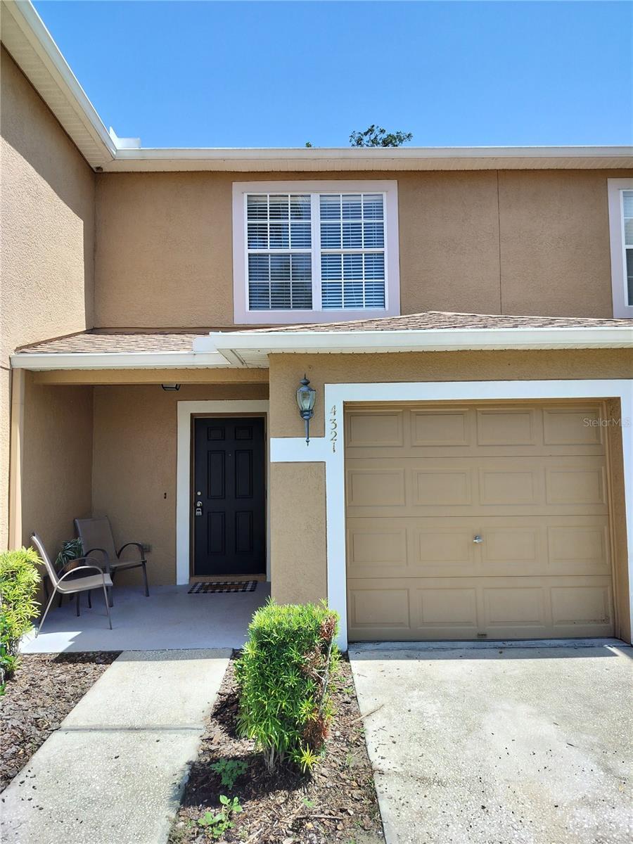 Welcome to 4321 Winding River Way, a charming 2-bedroom, 2.5-bathroom townhouse in the peaceful community of Land O' Lakes, FL. This well-maintained two-story home offers 1,296 sq ft of comfortable living space with an open-concept layout, perfect for entertaining and everyday living. Upstairs, you'll find two spacious bedrooms, each with walk-in closets and private en-suite bathrooms, ensuring privacy and convenience. The kitchen is well-appointed with modern appliances and ample cabinetry, while the upstairs laundry closet adds extra functionality. An attached one-car garage provides secure parking and additional storage space. Residents of this community enjoy access to a refreshing pool and scenic sidewalks, perfect for leisurely strolls. Conveniently located near top-rated schools, shopping centers, and dining options, this home offers the perfect blend of comfort and accessibility. Don’t miss your chance to own this beautiful townhouse in one of Land O' Lakes' most desirable neighborhoods!