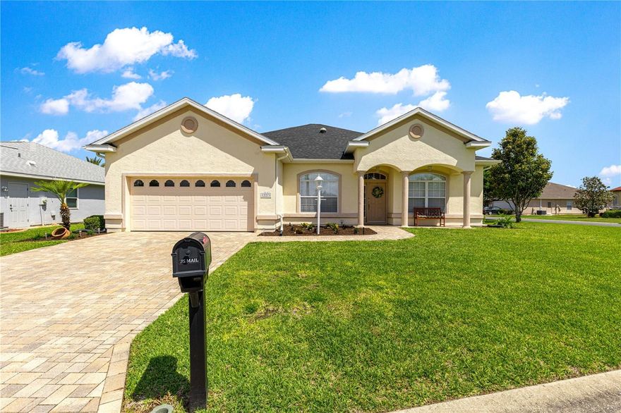 MOVE IN READY WITH MAJOR UPDATES ALREADY COMPLETED for added peace of mind and mortgage ready. This well-crafted home has a 2024 State Farm 4-point inspection, new roof (2024), new water heater (2024), new HVAC (2023) professionally sanitized air ducts and upgraded landscaping and underground sprinklers (2026), a truly turnkey opportunity. Competitively priced and ideally situated on a corner lot in the Meadows II section of Stonecrest, the expansive Willow floor plan is a standout design in the exclusive Woodland Collection. Surrounded by contemporary landscaping, the property offers a spacious upscale kitchen with modern amenities, separate dining room and generous living areas designed for both everyday comfort and entertaining. With 4 bedrooms and 3 full bathrooms, this versatile layout easily accommodates a home office, hobby room, in-law suite, or live-in caregiver. The spacious primary suite offers room for a sitting area or private media space, while the large walk-in closet and spa-inspired en-suite create a luxurious retreat with dual vanities, a relaxing garden tub, and a separate walk-in shower. Located in the gated 55+ community of Stonecrest, residents enjoy access to the Broad Stripes Golf & Social Club, an 18-hole, par-72 links-style championship golf course. Stonecrest's active adult lifestyle offers indoor and outdoor pools, a fitness center, pickleball courts, numerous sports amenities, and more than 90 clubs and activities. All this, just a short car or golf cart ride from The Villages, shopping, dining, and everyday conveniences. Even better, there are no high CDD fees. DON’T MISS THIS RARE OPPORTUNITY TO OWN THIS 4 BEDROOM UPSCALE HOME AT A GREAT PRICE!