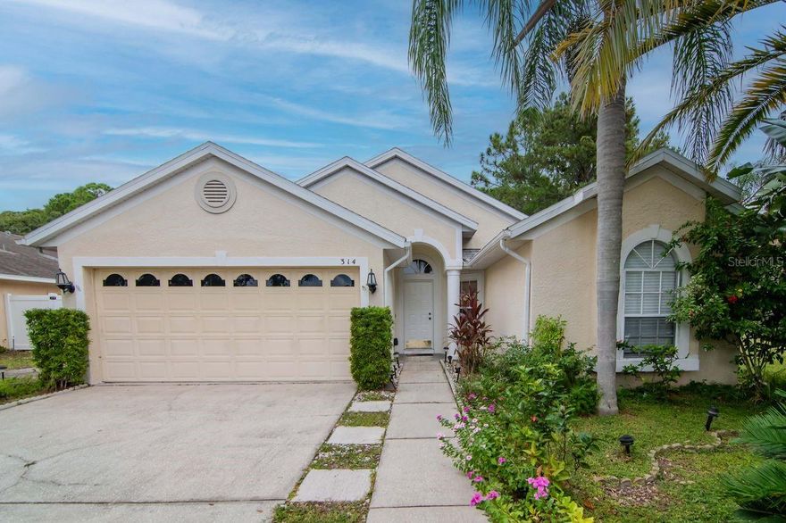 Charming Oldsmar home with an open floor plan and peaceful water and conservation views. The spacious kitchen overlooks the living and dining areas, creating a bright and inviting space. The split-bedroom layout features a large primary suite with private bath on one side of the home, and two additional bedrooms with a full bath on the other.
The garage has been converted into a storage space—please note there is no garage parking available, but driveway parking is provided. This home is available furnished or unfurnished for your convenience.
Located close to shopping, dining, and major roadways, this home offers both comfort and flexibility in a prime Oldsmar location.