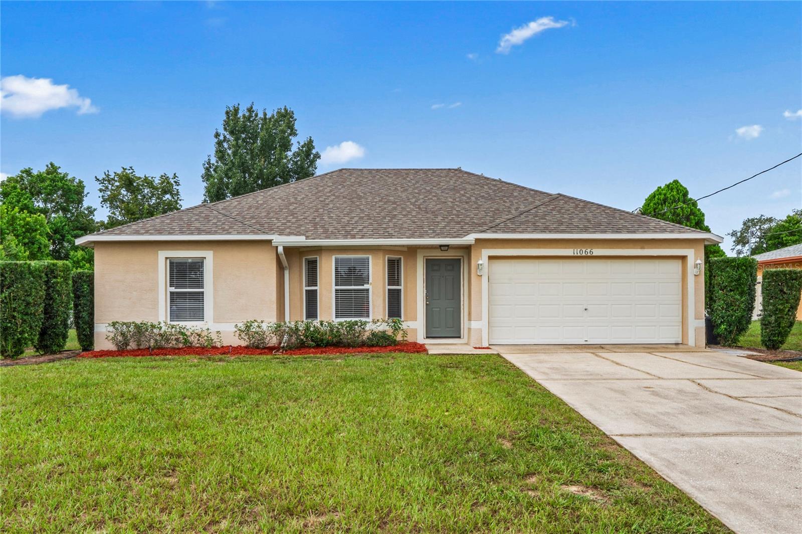 READY TO MOVE IN!!! NO HOA /NO CDD
This freshly painted home has some upgrades and modern comforts. Featuring a Newer Roof (2022), AC (2021), and septic system under 5 years old, plus a brand-new microwave oven and dishwasher. The bright eat-in kitchen with pantry closet including a large master bedroom with walk-in suite.
Enjoy energy-efficient windows, sliding glass doors, and Wi-Fi thermostat for convenience. A Weber propane grill conveys with the home, and the fully fenced backyard is perfect for relaxing or entertaining.
Located in a quiet neighborhood just minutes from shopping, dining, and the Suncoast Parkway (Hwy 589), with easy access to Tampa International Airport in about 45 min.