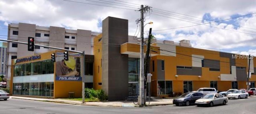 Fully remodeled and ready to move in office space at the corner of Barbosa Ave. and Guayama St. in Hato Rey. The rental price includes air conditioning, parking, taxes, insurance and maintenance of the common areas. The lighting and airconditioning are high efficiency and the electric consumption is metered seperately.The building has a fiber optic connection from AT&T. The spaces can be divided from 300 sf to 20,200sf. The second floor has access from stairs and a hydraulic elevator. There is also a loading dock. Rent Price is $15.50 /sf/yr plus AEE