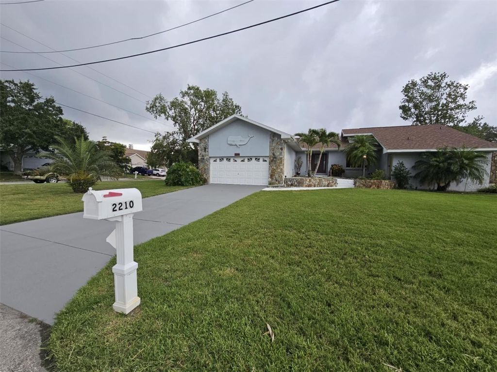 Photo of 2210 Bayou Drive, Holiday, FL 34691 (MLS # TB8454342)