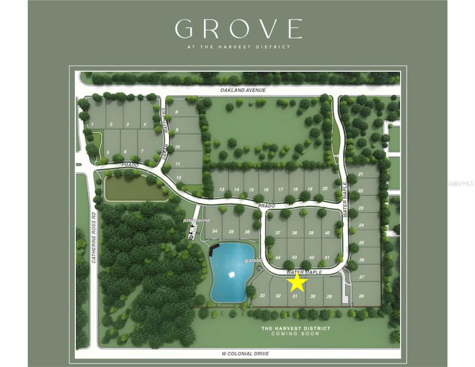 GROVE AT THE HARVEST DISTRICT - Residential
