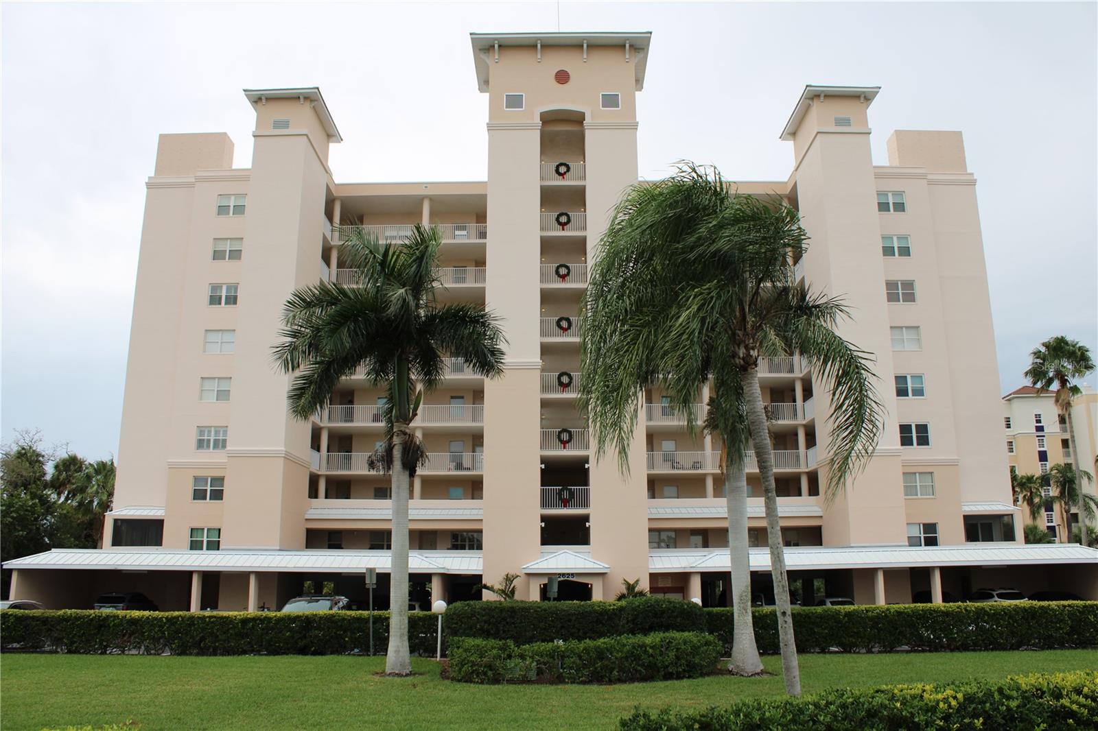 TERRA CEIA BAY CLUB AND THE ESTUARIES II, Welcomes you to your next vacation destination. New to the rental market is this absolutely beautiful condo featuring 2 bedrooms, 2 bathrooms and a combination family room/ dining area overlooking TERRA CEIA BAY with a western exposure. If you are ready for breathtaking sunsets then this 4th story condo will provide you exactly what you are looking for. Imaging sitting in your screened in lanai with your favorite beverage and a meal and soaking in all the bay has to offer. You can smell the fresh air and even see the SUNSHINE SKYWAY BRIDGE. Once you walk through the front door of this condo your eyes will automatically be drawn through the dining area and family room directly to the Bay. Once situated and walking throughout this condo you will be amazed at how well decorated this condo is and how well everything flows together. You will love the bright coastal accents that this condo has and it will make you feel right at home. Terra Ceia Bay Club has an onsite restaurant, tennis courts, swimming pool and a golf course all for your enjoyment with a membership fee for what you are interested in. There is a community pool for this building just a short distance away. Terra Ceia Bay Club also boasts a community fishing pier for your enjoyment. Terra Ceia Bay Club is centrally located just a few miles to Palmetto's waterfront district and the Manatee River and Bradenton's Waterfront just over the bridge. Interested in going to St. Petersburg, Tampa or Sarasota then ease of access to I-75 and US 19 are just a few minuets away. Contact us today for all the details you will not be disappointed. PLEASE NOTE: THIS CONDO IS AVAILABLE FROM JANUARY 3RD - JANUARY 31ST AND AGAIN MARCH 1ST - MARCH 27TH 2026. IT IS NOT AVAILABLE FOR THE MONTH OF FEBUARY.