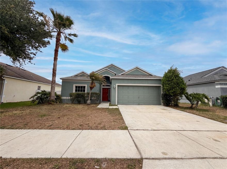 Explore 3408 Grove Blossom Ln, recently enhanced with a new roof and fresh interior paint. The kitchen features all stainless steel appliances, and the primary bathroom includes double sinks. A covered patio extends to a fenced in backyard, completing the exterior space. This home combines updates with outdoor comfort, ready for immediate enjoyment. Included 100-Day Home Warranty with buyer activation