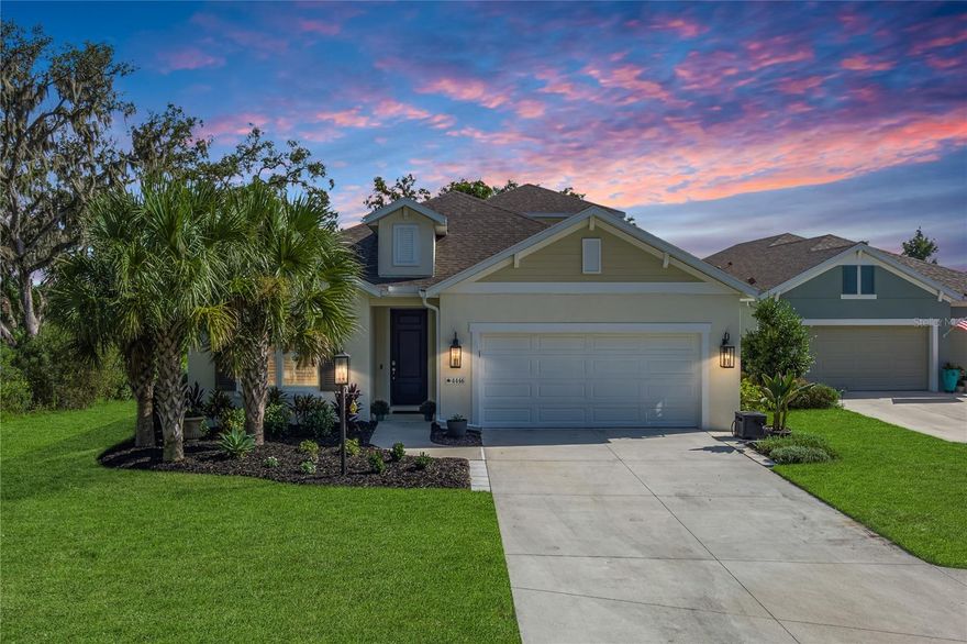 Welcome to 4446 Rustling Pines Terrace, a showcase of comfort and style in the highly desirable gated community of Silverleaf in Parrish. Tucked away on a rare quarter-acre corner lot at the end of a cul-de-sac, this residence offers over 3,000 square feet of thoughtfully designed living space with 5 bedrooms, 4 bathrooms, and a spacious upstairs bonus room.

From the moment you step inside, the home greets you with a wide and inviting foyer. To your left, bedrooms one and two are positioned with a full bath in between, bedroom two offering a walk in closet. To the right of the foyer, you’ll find bedroom three with its private en-suite bath, creating an ideal guest suite. Just off the entry, a generous laundry room offers both convenience and function.

Moving further inside, the home opens into one of Neal Communities’ largest and most sought-after floor plans. A wide-open kitchen, dining, and living room blend seamlessly together, designed for entertaining and everyday living alike. Expansive windows and sliding doors bathe the space in natural light while framing serene views of the pond and preserve beyond the extended screened lanai. The kitchen is a true showstopper, featuring quartz countertops, 42-inch cabinetry, top-of-the-line gas appliances, a large island, and a walk-in pantry that ensures both elegance and practicality.

The primary suite is tucked privately to one side of the home, offering a peaceful retreat with dual walk-in closets, quartz countertops, his-and-hers vanities, and a spacious walk-in shower. Upstairs, you’ll find the fifth bedroom with its own full bath and a large bonus room, perfect for a media space, playroom, or private guest quarters, possibilities for this space are endless.

This home has been elevated with thoughtful upgrades including plantation shutters and crown molding downstairs, hurricane-impact windows upstairs, a newly installed EV charging station in the garage, an extended screened lanai with a full outdoor kitchen, and a fully fenced yard. With this home being situated on an oversized flood-free zone corner lot there’s plenty of room to build a tropical oasis pool.

Blending space, comfort, and modern design, this home offers the perfect balance of everyday function and upscale living in Silverleaf, a gated community filled with amenities and conveniently located near Parrish’s growing shopping, dining, and top-rated schools. Located just 45 minutes from Tampa International Airport, 25 minutes to some of americas top beaches and 10 minutes to I-75.