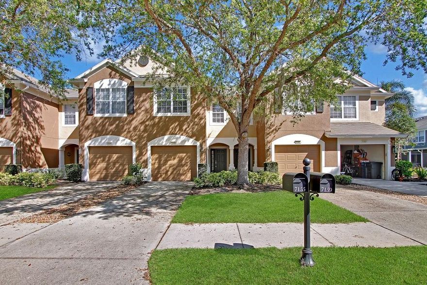 Welcome to Sabal Bay, a gated residence located just off University Park; west of I-75 and less than 5 min from the UTC Mall ! Townhome with 3 bedrooms, 2,5 baths, one screened lanai  and one attached garage. Other features include an open kitchen with breakfast bar, crown molding and stainless steel appliances. Large living room with tile flooring. All 3 bedrooms are upstairs with a large master bed and dual sinks in master bath. Sabal Bay is a peaceful pool community to call home located less than one mile to the new Mall at University Town Center and near University Golf & County Club, lakewood ranch, restaurants, I-75, downtown Sarasota and the airport. Walking distance to shopping, restaurants and the fresh market. No rentals allowed due to HOA and rental cap restrictions. Property is rented $2,550/ month until May 2026.
