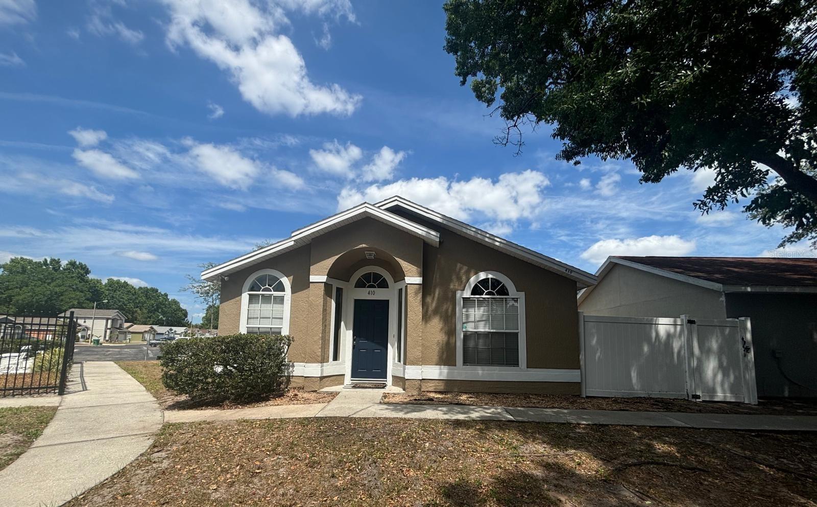 Welcome to 410 Horizon Drive, a 3-bedroom, 2-bathroom single-family home in the sought-after Seasons community of Winter Springs! This charming home offers a spacious open floor-plan, and plenty of natural light. The kitchen offers a cozy breakfast nook, perfect for morning coffee. The primary suite includes a walk-in closet. Updates include: Roof (2020), AC (entire unit replaced - 2022), Carpets (2023). Step outside to a private, fenced backyard - ideal for relaxing or entertaining. Located in a quiet neighborhood complete with community pool, tennis courts and a playground. Top rated Seminole county schools, close to shopping, dining, parks and major highways. Low HOA - schedule your showing today!