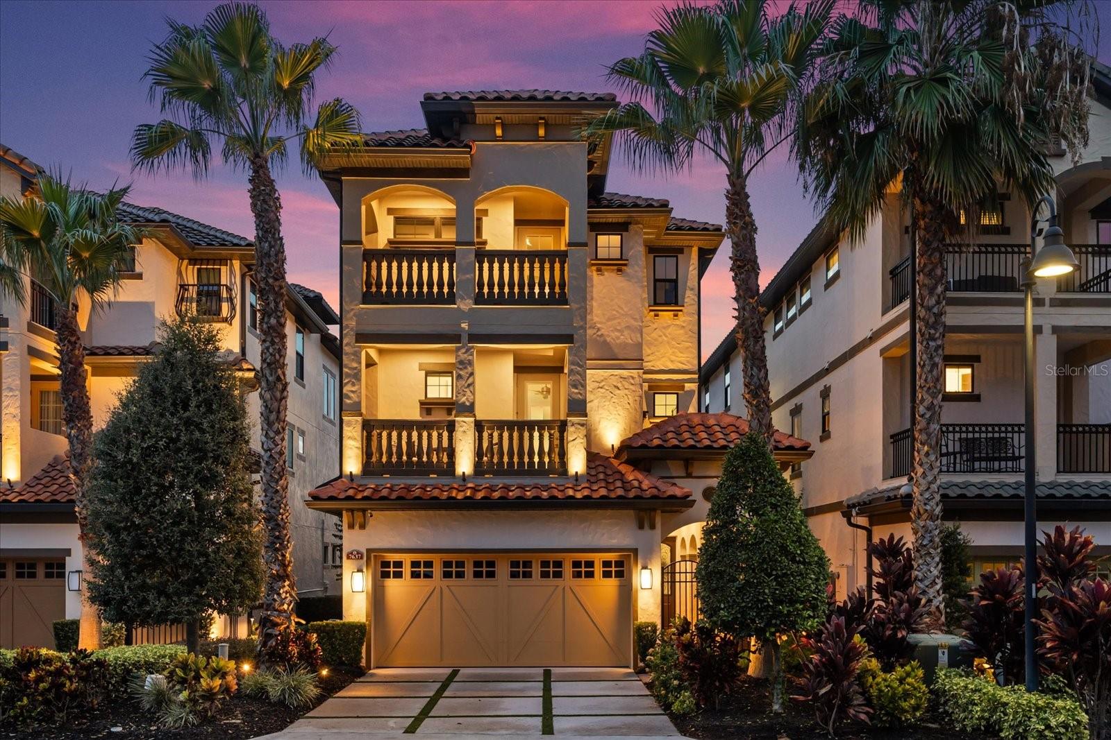 Luxury Lakefront!
Welcome to this stunning three-story lakefront estate where luxury, comfort, and convenience meet. A Gated community perfectly located just moments from Universal Studios, Restaurant Row, and major highways, this home offers the ultimate Central Florida lifestyle.
Designed with elegance and functionality in mind, the home features an elevator serving all three levels. The entire third floor is dedicated to a private master retreat, complete with a spacious bedroom, custom closet buildout, office, laundry room, and spa-like bath—all while enjoying breathtaking lake views and unforgettable sunsets.
The main level includes a flexible living space, open-concept kitchen, and living room—perfect for entertaining. The chef’s kitchen is equipped with a gas stove, pot filler, and a charming custom coffee nook.
The second floor includes three bedrooms and three full bathrooms, a second laundry room, and a media room (wiring in place for your own surround sound setup).—perfect for movie nights or game days.
Outdoors, enjoy your own private oasis with an infinity-edge pool, custom summer kitchen, gas grill, putting green, and breathtaking sunsets over the lake.
Additional premium features include:
* Culligan water softener system (2023)
* 7¼” baseboards throughout (installed in 2024)
* Surround sound hookup and wireless access points throughout the home
* Smart home app integration for remote control of front door access, pool, A/C, and alarm system
* Three A/C units, one per floor for optimal climate control
* Custom exterior up-lighting in front and back
* Full Sherwin Williams exterior paint job completed June 2025
This is more than a home—it’s a lifestyle.