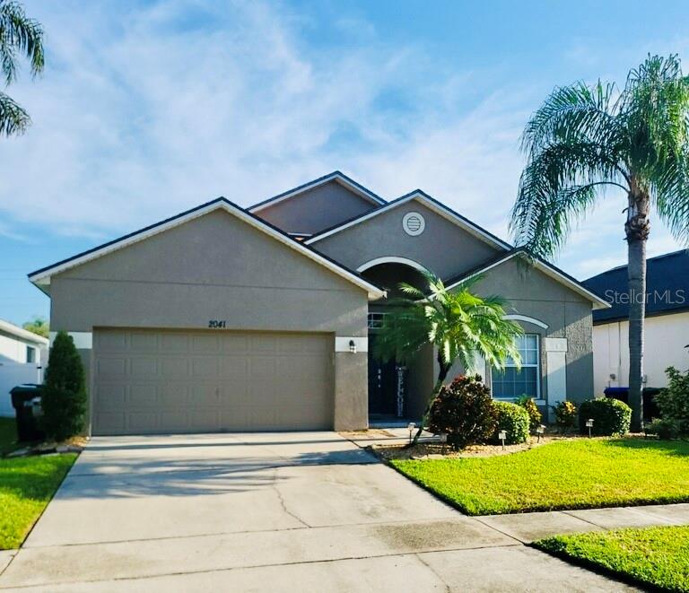 Discover the perfect blend of well-maintained comfort in this spectacular 3-bedroom, 2-bathroom, two-garage home located in East Orlando. This meticulously maintained residence features a spacious living room area with an open-concept layout that seamlessly connects the spacious dining and kitchen areas, perfect for entertaining and fostering family togetherness. The home has a combination of tile floors and laminated-wood flooring in the living room and bedrooms. The kitchen is equipped with stainless steel appliances, new granite countertops, and original cherry oak cabinets. The owner takes pride in having done several upgrades, such as installing a Tankless water heater (2022), brand: Performance Rheem (27 KW 527 GPM 240); Air conditioning unit in 2020 (16 Seers), a roof was installed in 2023 and fully inspected, and the washer and dryer (purchased 8 months ago). The main suite offers a tranquil feel, complete with a walk-in closet, a bathroom featuring dual vanities, and a separate shower. Step outside to the beautifully landscaped backyard, where you can enjoy sunny Florida days from the covered terrace.
Convenience is key at 2041 Great Falls Way. Located within minutes of Lake Nona, Medical City, Supermarkets, Restaurants, and access to major highways, this home offers easy access to all your daily needs. You'll be just minutes away from the VA Hospital and the vibrant Boxi Park, a one-of-a-kind open-air container park in Orlando with something to do for everyone. Also coming soon, Lake Nona West! A new lifestyle shopping center will be located along Lake Nona Boulevard, near Boggy Creek Road, just minutes from the vibrant community's urban core, the new Brightline Station, and the Orlando International Airport. Schedule a viewing today!