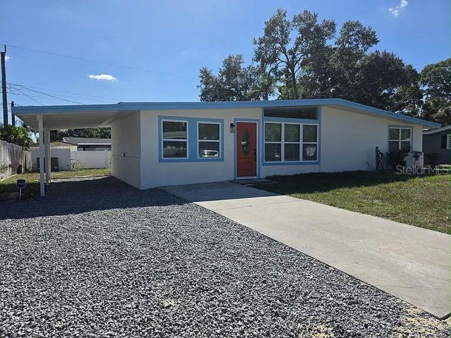 Welcome to an adorable residence in the charming Bellevue Terrace neighborhood with no HOA restrictions.This delightful 3-bedroom, 2-bathroom home boasts a 1-car garage with ample storage and a covered carport for bonus parking. As you step inside, you'll immediately appreciate the cozy carpeting and timeless brick accents throughout the home. Don't miss the opportunity to make this house your home