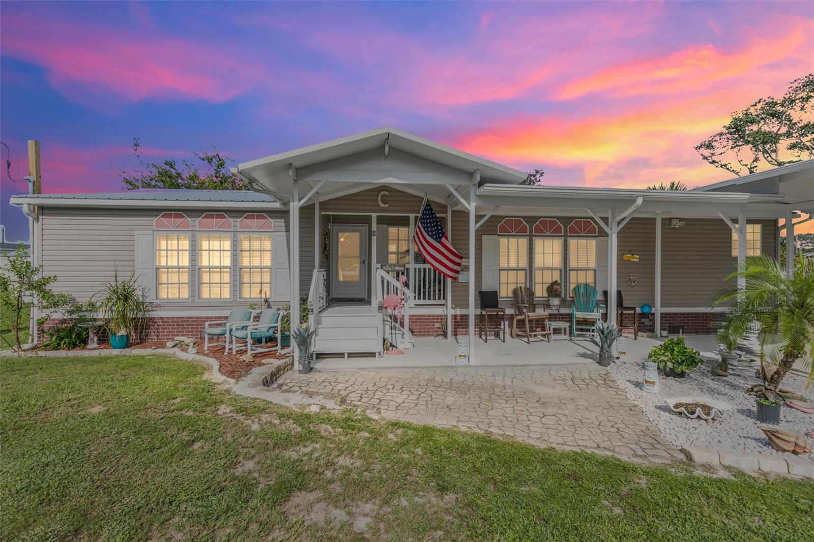 Beachside Dollhouse.. Cute and Clean as a pin, 11 Osceola is a perfect weekend getaway, retirement home or investment property (short and long term rentals are allowed). 3 Bedrooms, 2 Baths, and over 1500 square feet. A two-year old roof and new flooring. The screened-in back deck, gazebo and fire pit all add to the fun. Located between A1A and the beach, in the Hammock, on a freshly paved street. Stroll or take the golf cart to Malacompra Park and one of Florida’s most uncrowded beaches. Quiet, yet conveniently close to great restaurants and entertainment. PUBLIX is less than two miles away. Bing’s Landing Park and boat ramp is less than one mile away. Ten minutes to I95 and a short drive to St. Augustine or Flagler Beach. Ready to escape the crowds but still live the beach lifestyle? 11 Osceola will steal your heart. And it’s priced to sell at $345K. See it before it’s gone.