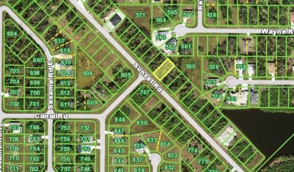 Photo of 327 Sunset Road, Rotonda West, FL 33947 (MLS # A4625903)