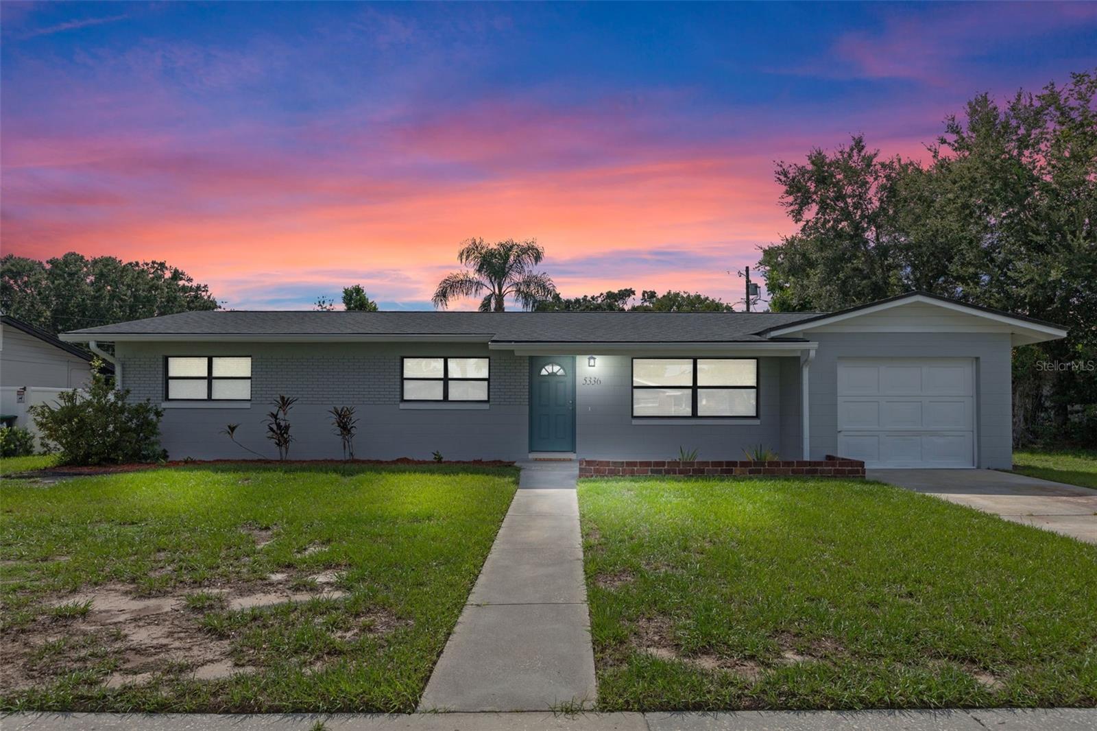 Newly Remodeled Mid Century Ranch Home! Walk into this light and bright home, and you will feel how the owners have upgraded this house with care. NEW paint inside and outside. NEW appliances, including a new refrigerator, NEW dishwasher with butcher block top, NEW range hood, and newer cooktop. NEW water heater and new roof. NEW ceiling fans, NEW light switches, NEW outlets, NEW lights inside and out. NEW blinds. Converted the garage into a huge bonus room with AC and a closet. Massive backyard for the furry friends, or add a pool. This well-established and friendly neighborhood boasts community pool access, tennis courts, and playground. The area has all the comforts, shopping, and dining! From home improvement stores, to easy access to all the major roads and expressways, to incredible restaurants (Downtown College Park is just minutes away), indoor and outdoor entertainment, and public parks. Water is separately metered.