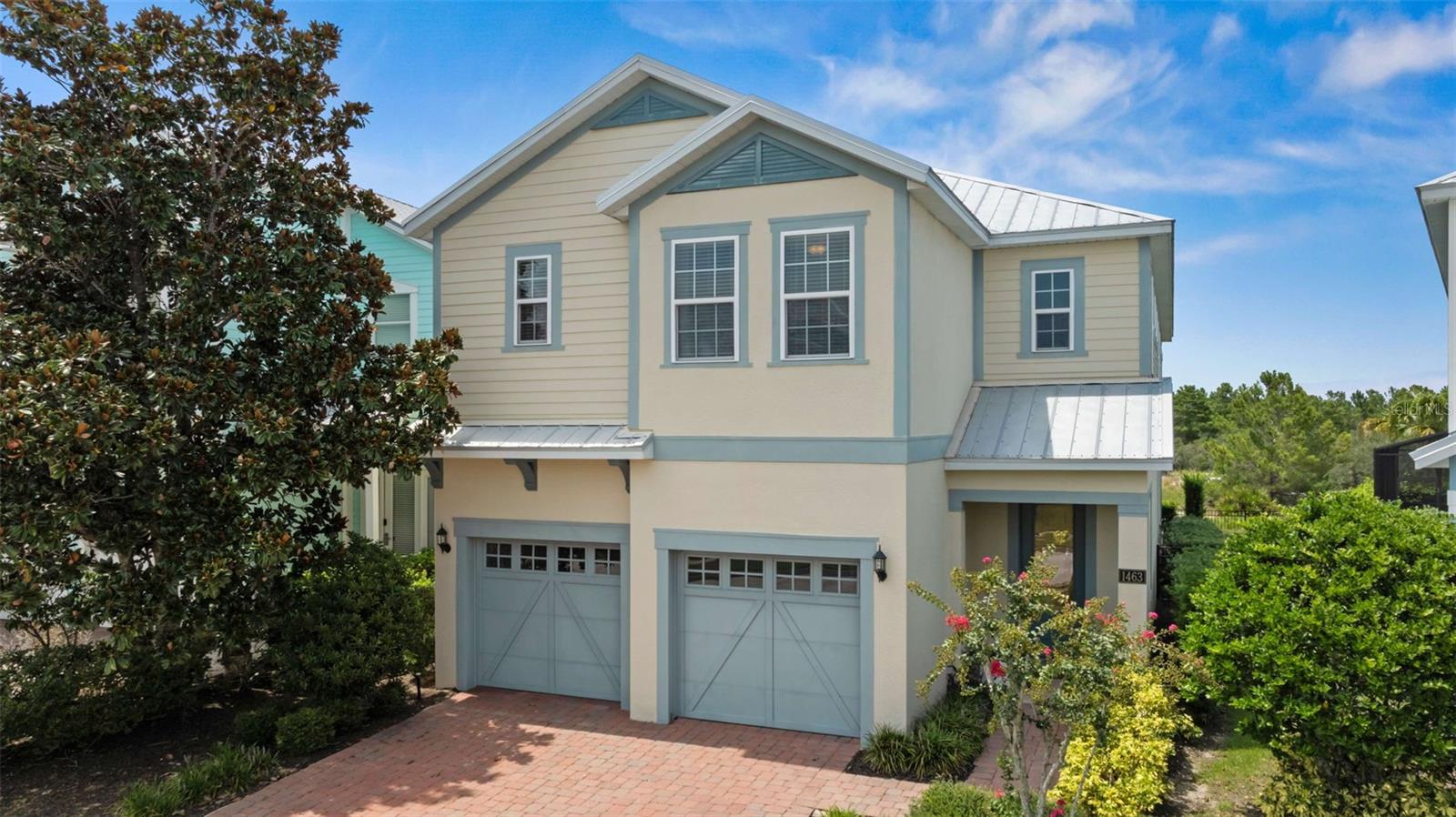 Experience the best of Florida living in this beautifully maintained six-bedroom, six-bathroom pool home located in the picturesque Patriot’s Landing neighborhood of Reunion Resort. Built in 2017 and fully furnished, this residence backs onto peaceful conservation land, offering incredible sunset views and a tranquil natural setting. From your private lanai or the upstairs primary suite, enjoy sights and sounds of local wildlife, including deer, wild turkeys, and even the occasional tortoise—an ideal retreat for nature lovers and bird watchers alike.
Designed with both comfort and style in mind, the home features a two-story entry with a striking driftwood chandelier that sets the tone for its coastal-modern aesthetic. Soaring 10-foot ceilings and an open-concept layout create a seamless connection between the kitchen, dining, and living spaces, all of which open to the covered lanai and screened-in pool area. The chef’s kitchen includes a spacious island with seating, a drop sink, built-in convection oven, cooktop with Elite Series hood, and ample cabinetry for storage.
Each of the six bedrooms includes its own en-suite bathroom and walk-in closet, ensuring comfort and privacy for every guest. The second floor also features a generous loft/game room, perfect for entertainment and relaxation. Whether used as a full-time residence, vacation home, or income-generating short-term rental, this property is versatile and move-in ready. Just bring your toothbrush!
Located within the world-class Reunion Resort, this home provides access to an array of premium amenities including three championship golf courses, a full-service spa, multiple restaurants, tennis courts, walking trails, and an expansive water park. All of this is just a short drive from Walt Disney World, Universal Studios, and Orlando’s other top attractions, as well as an hour in either direction to Florida’s stunning east and west coast beaches.
Currently used as both a second home and a short-term rental, the property has a strong rental history with repeat guests and excellent reviews. The listing agent is also the property manager and can provide detailed income and expense information upon request.
Whether you're looking for a full-time residence, a vacation retreat, or a high-performing investment property, this stunning home offers the perfect combination of luxury, location, and lifestyle. Don’t miss the opportunity to make it yours—schedule your private showing today!